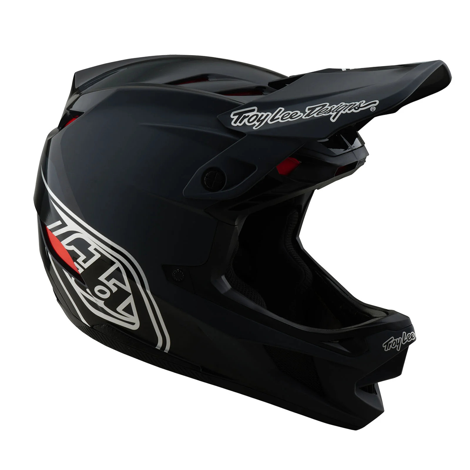CASCO TROY LEE DESIGNS D4 POLYACRYLITE - SHADOW BLACK image number 4