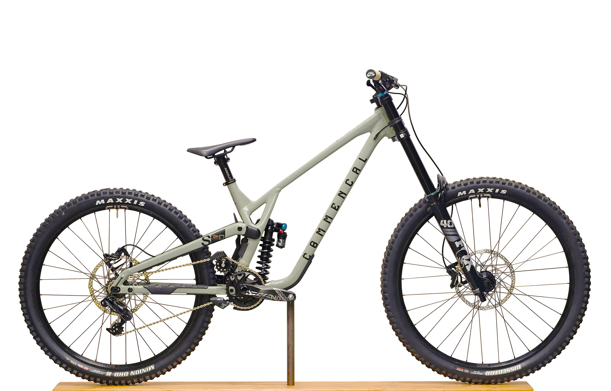 COMMENCAL SUPREME DH V5 ESSENTIAL HERITAGE GREEN - L (22150803) image number null