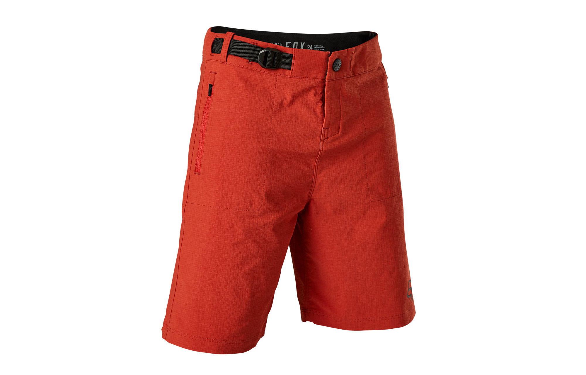 FOX KIDS RANGER SHORTS WITH LINER RED CLAY image number 0