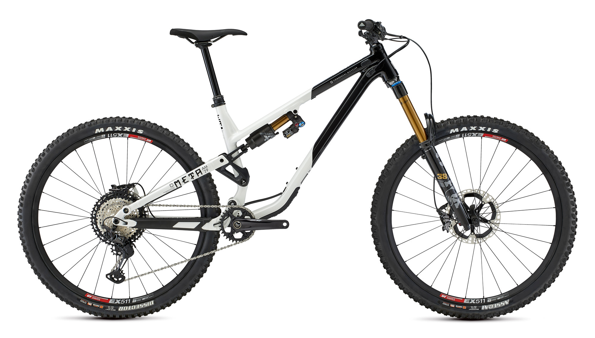 COMMENCAL META AM 29 SIGNATURE BLACK / WHITE image number null