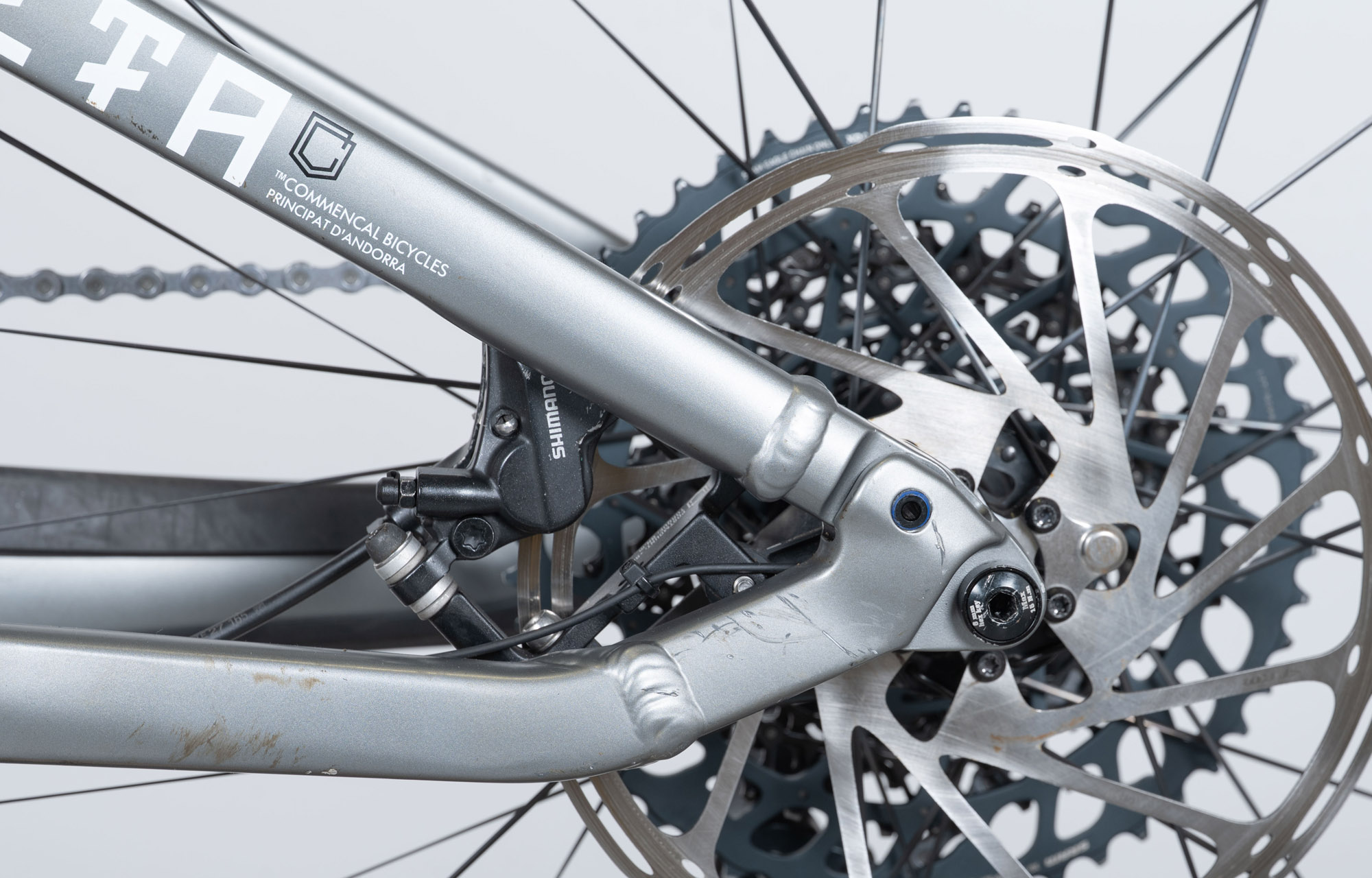 COMMENCAL META POWER TR SHIMANO RACE MATTE GRAPHITE - M (21181102) 1563 km image cover number large 5