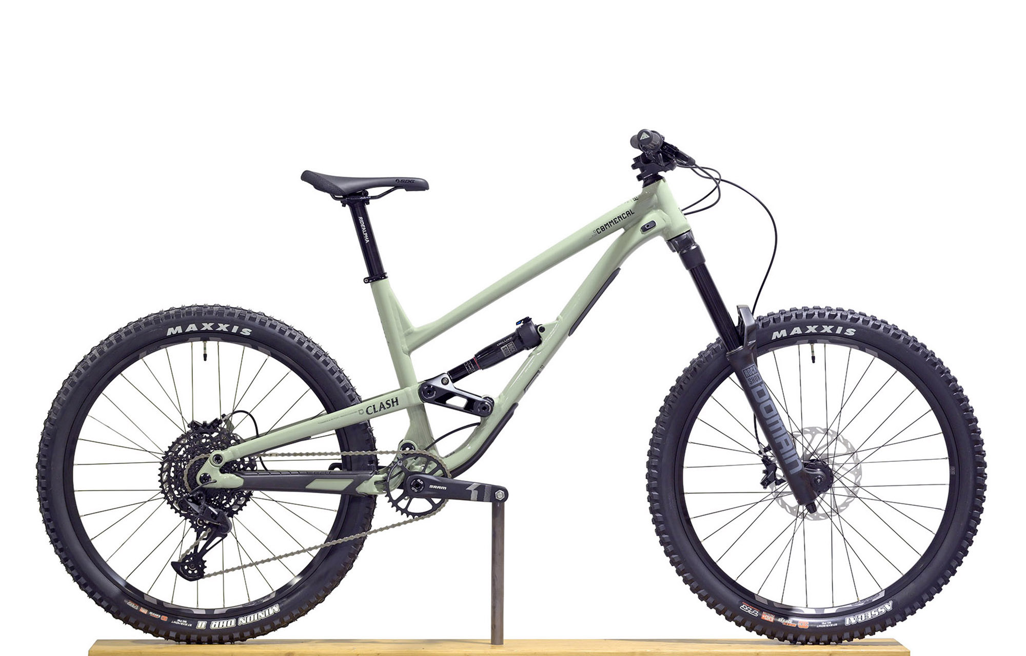 COMMENCAL CLASH ORIGIN HERITAGE GREEN - L (22131103) image number null
