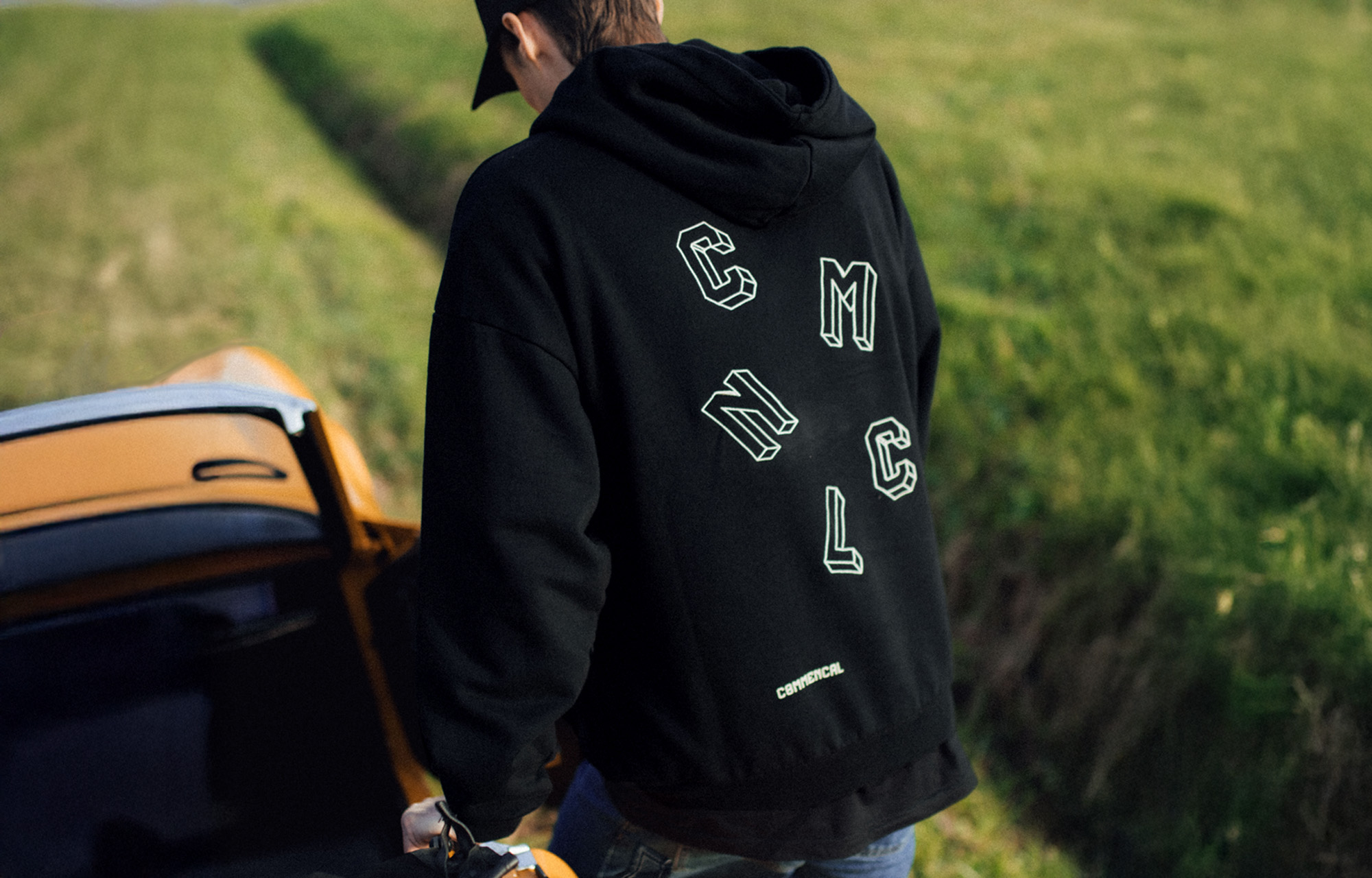COMMENCAL CMNCL HOODIE BLACK image number 5