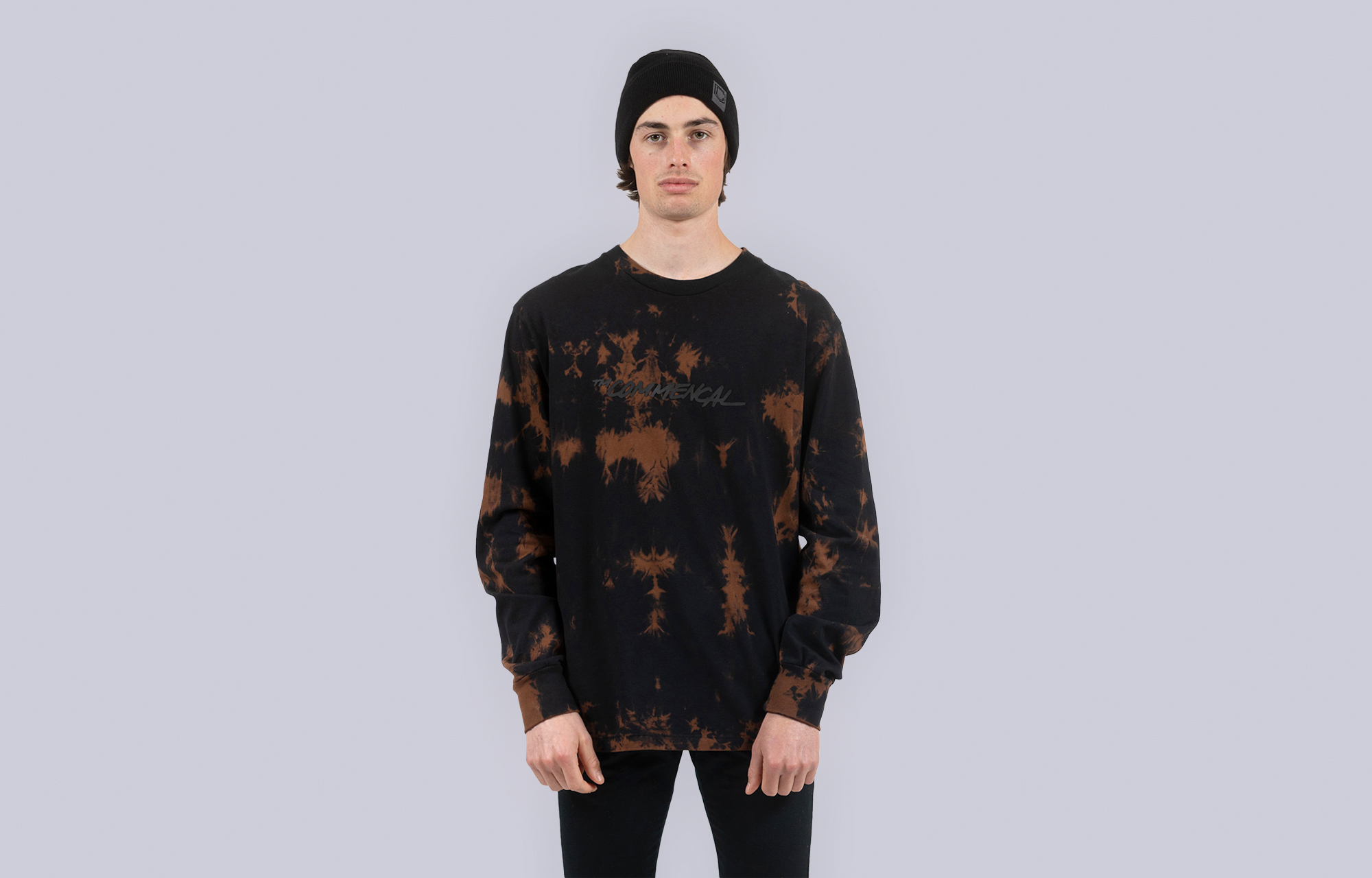 COMMENCAL MEN TYE DYE LONG SLEEVE T-SHIRT image number 0
