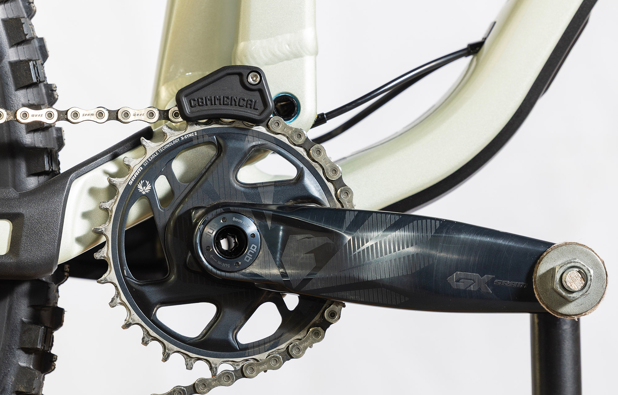 COMMENCAL META V5 RACE CLEAR SILVER - L (23121303) image cover number large 1