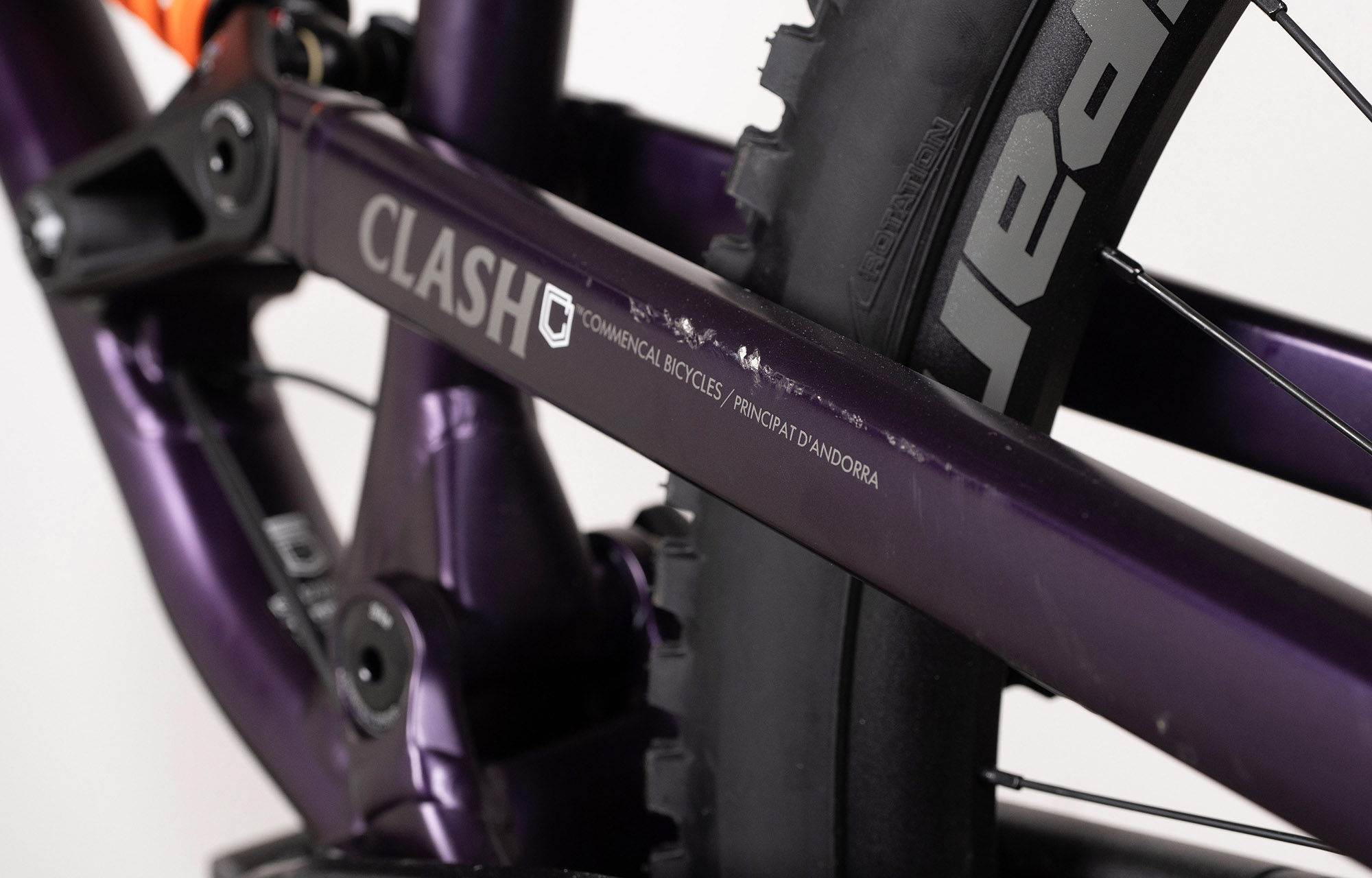 COMMENCAL CLASH PARK EDITION METALLIC PURPLE - M (22131702) image number null