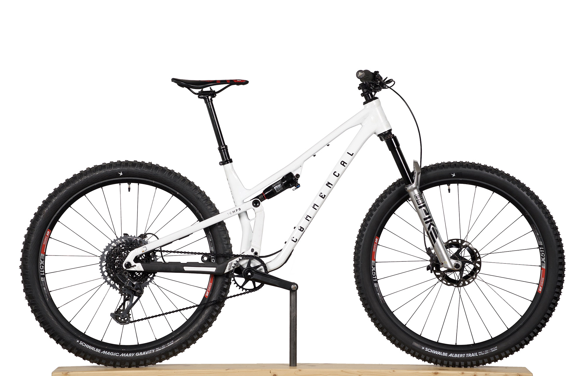 COMMENCAL T.E.M.P.O. RACE PURE WHITE ALC - M (22102046) image number null
