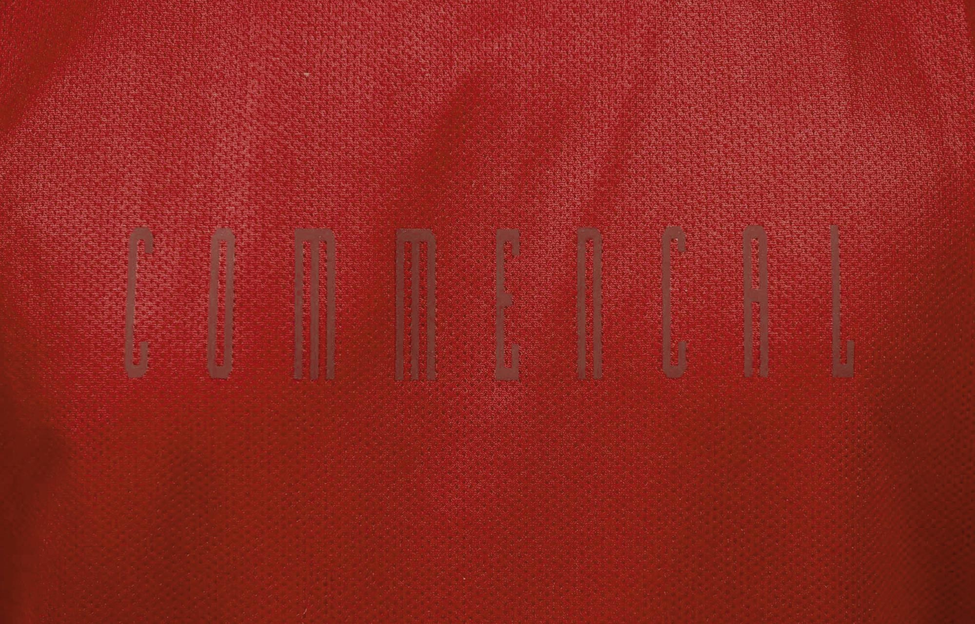COMMENCAL LONG SLEEVE 2-TONE HARDY JERSEY RED DIRT image number 1