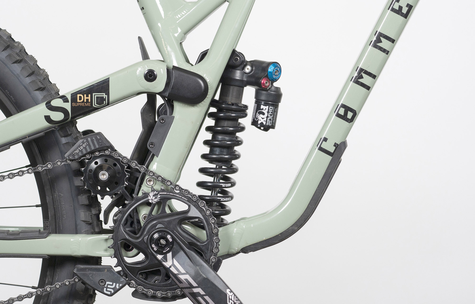 COMMENCAL SUPREME DH V5 ESSENTIAL HERITAGE GREEN - S (22150801) image number null