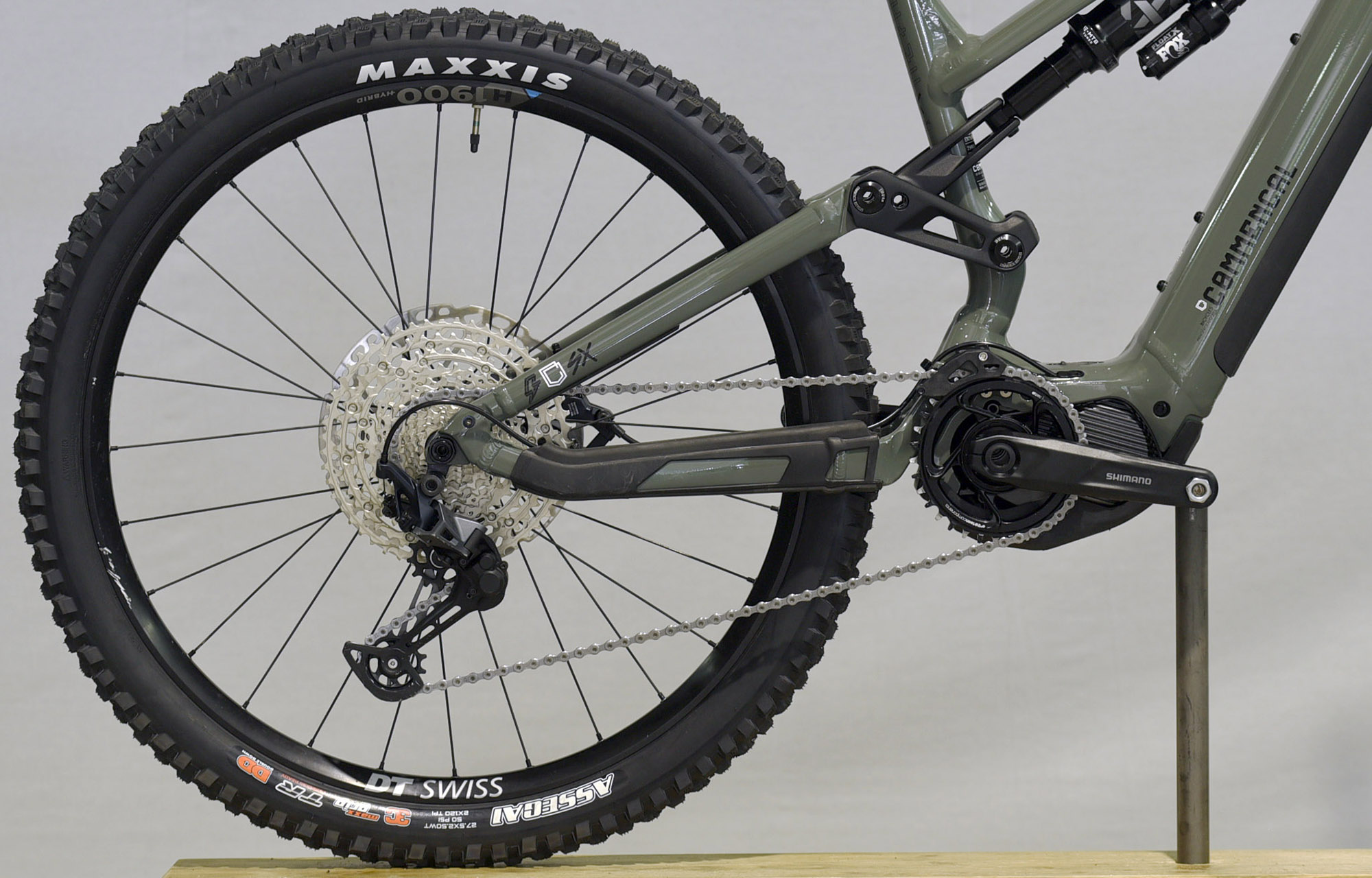 COMMENCAL META POWER SX SHIMANO ESSENTIAL KESWICK GREEN - M (22180602) 627 km image number null