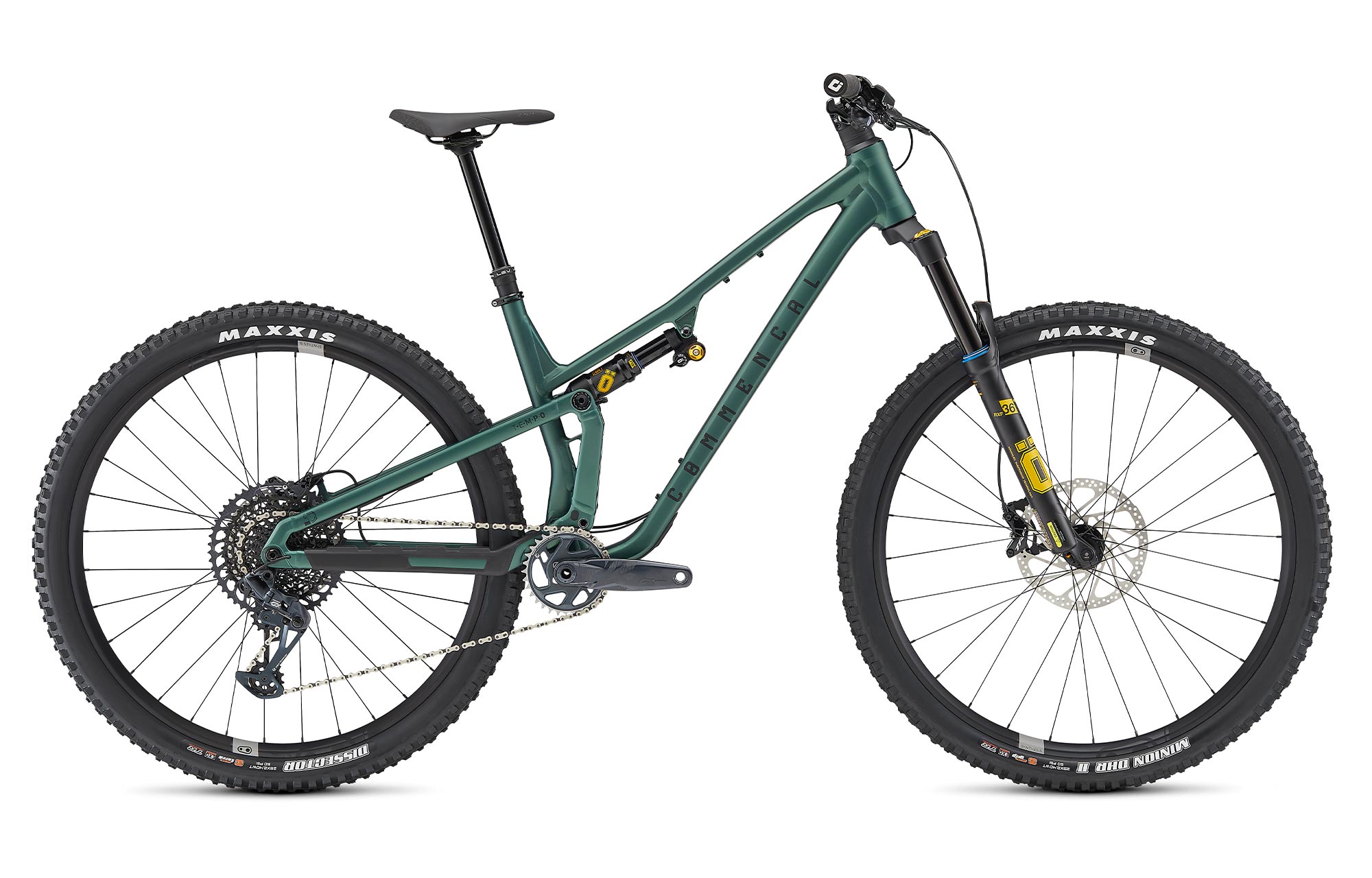 COMMENCAL T.E.M.P.O. OHLINS METALLIC GREEN image number null