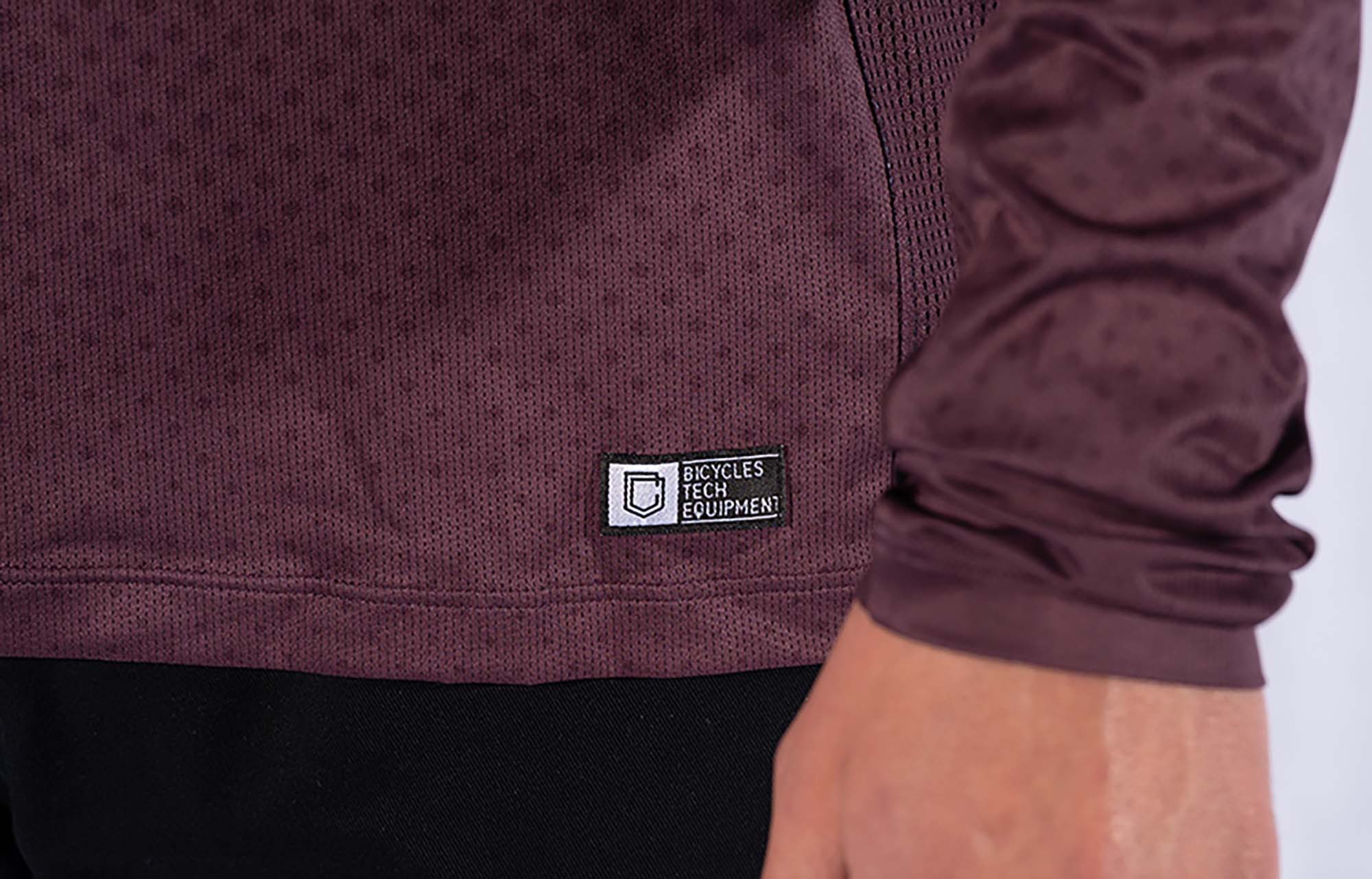 COMMENCAL LONG SLEEVE JERSEY PURPLE image number 2