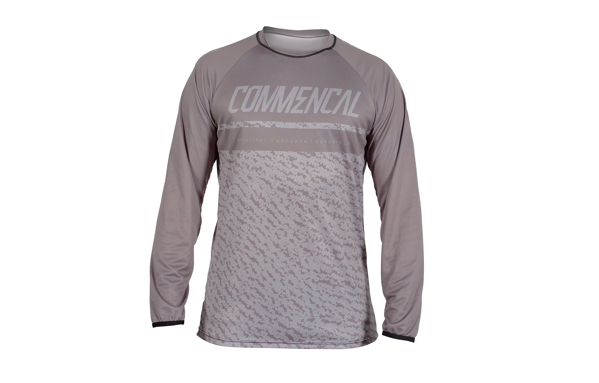 COMMENCAL LONG SLEEVE JERSEY GREY image number 0