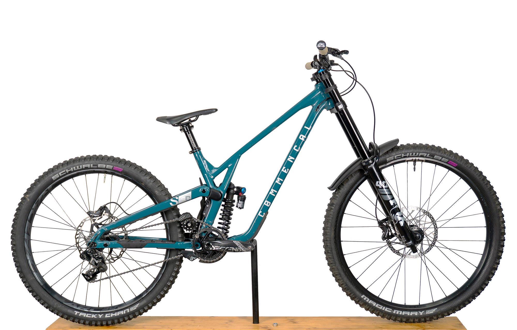 COMMENCAL SUPREME DH V5 ESSENTIAL AQUA BLUE - M (23150102) image number null