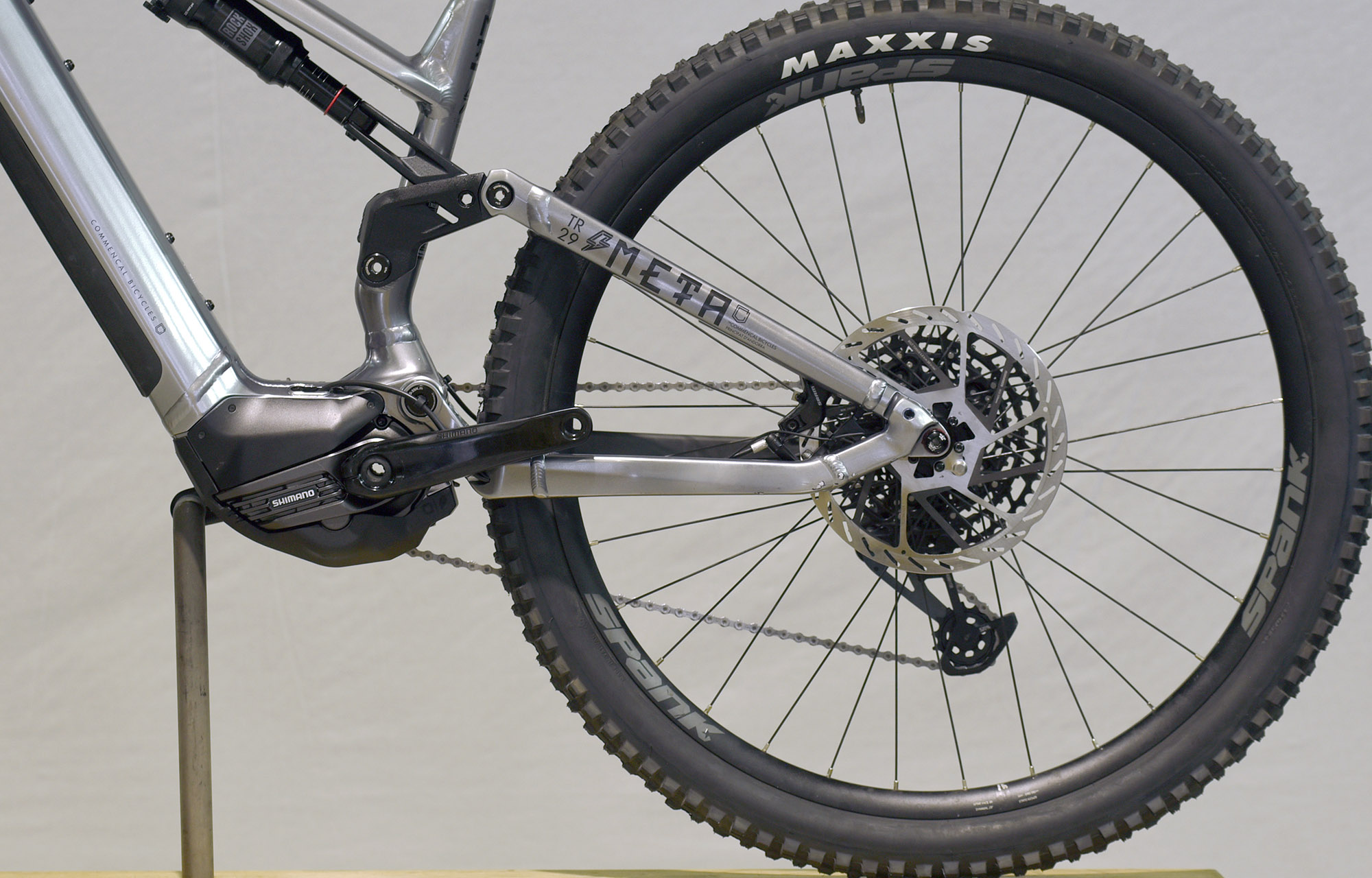 COMMENCAL META POWER TR SHIMANO RIDE GUN METAL - L (21181303) 1029 km image number null