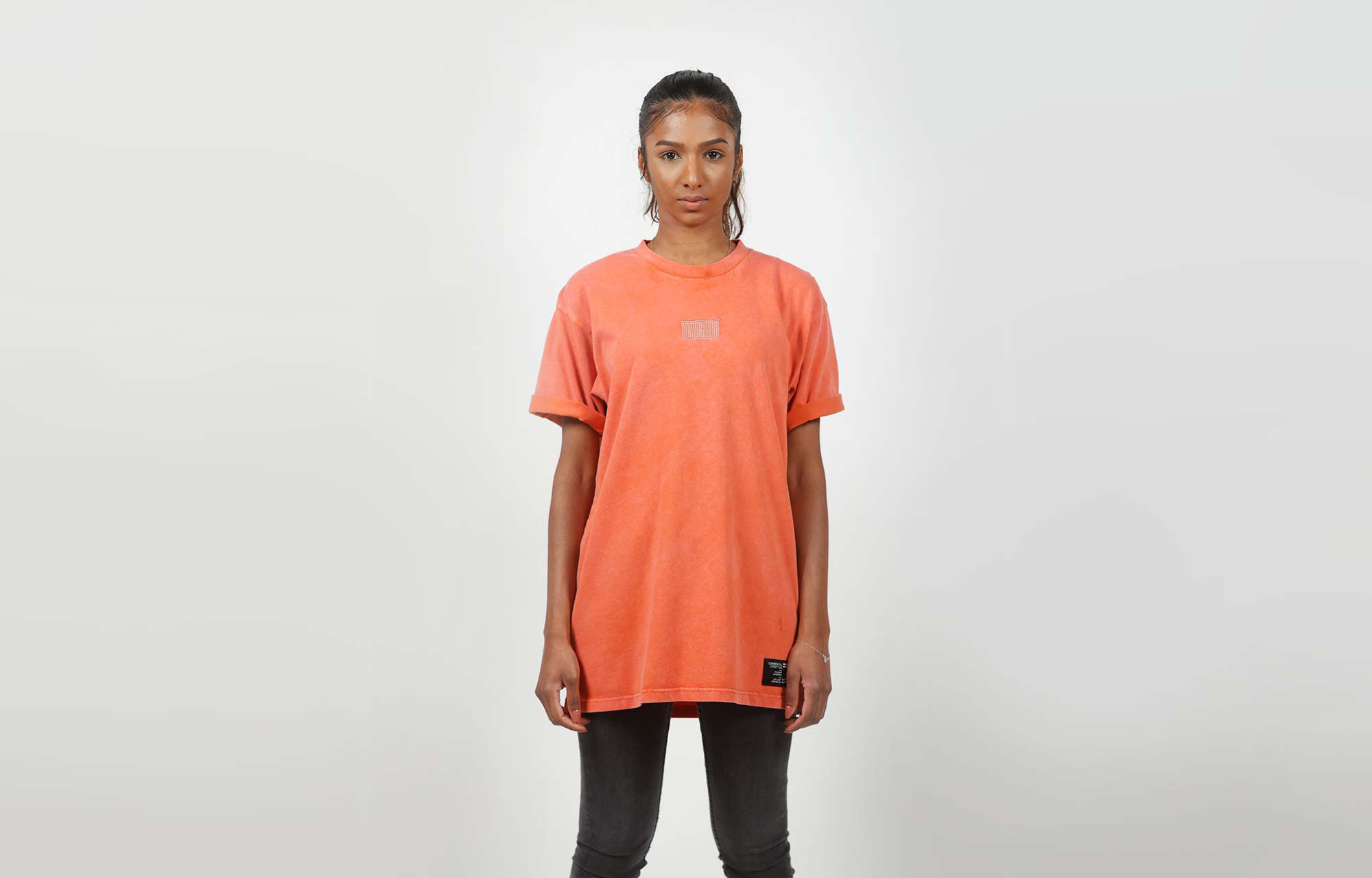 COMMENCAL WASHED T-SHIRT TANGERINE image number 1