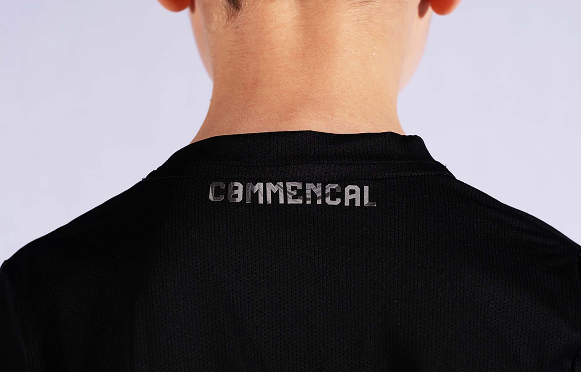 COMMENCAL KIDS LIGHTECH BASIC LONG SLEEVE JERSEY BLACK image number 3