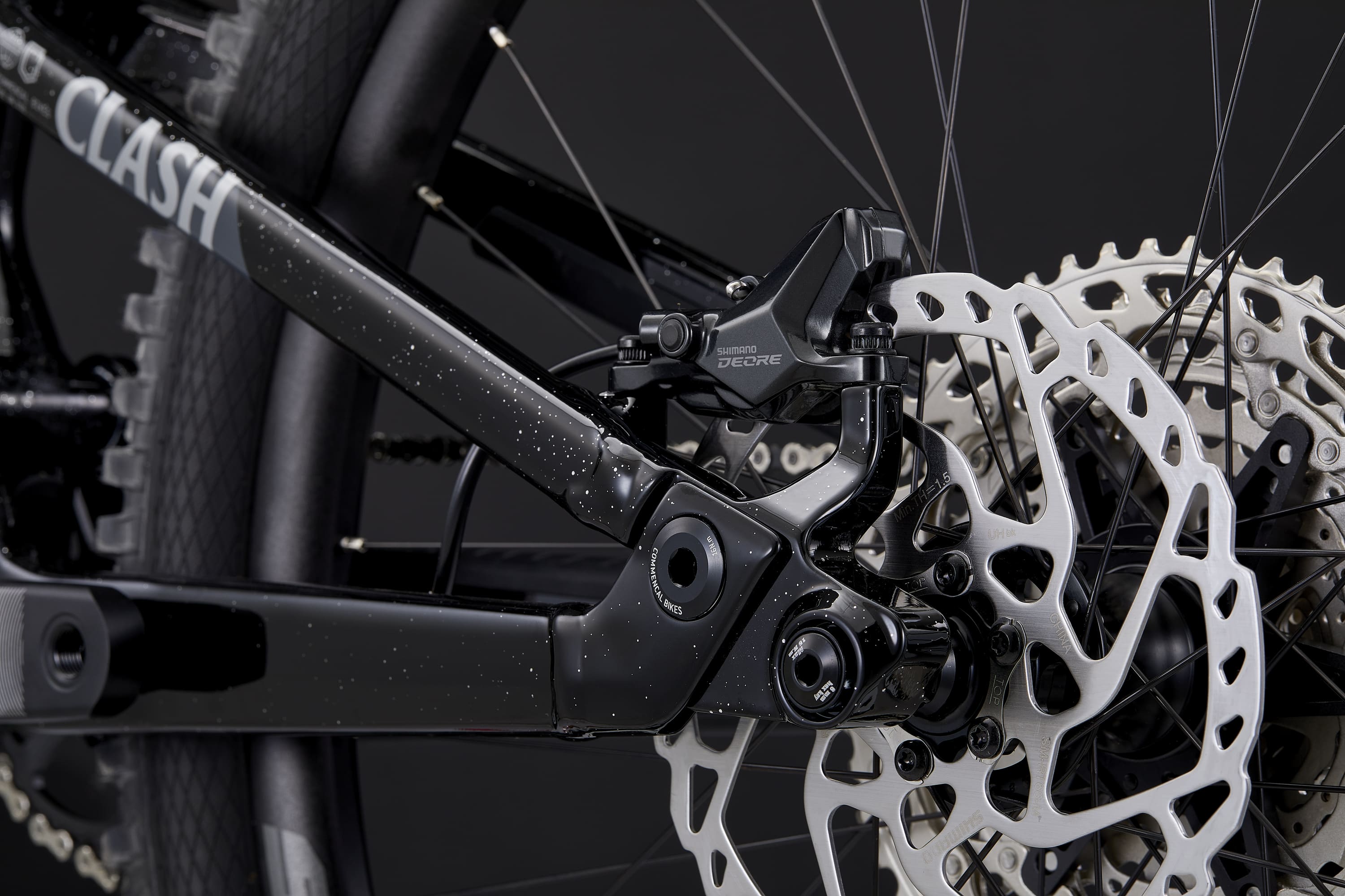COMMENCAL CLASH JR V2 GLITTERY BLACK image number null