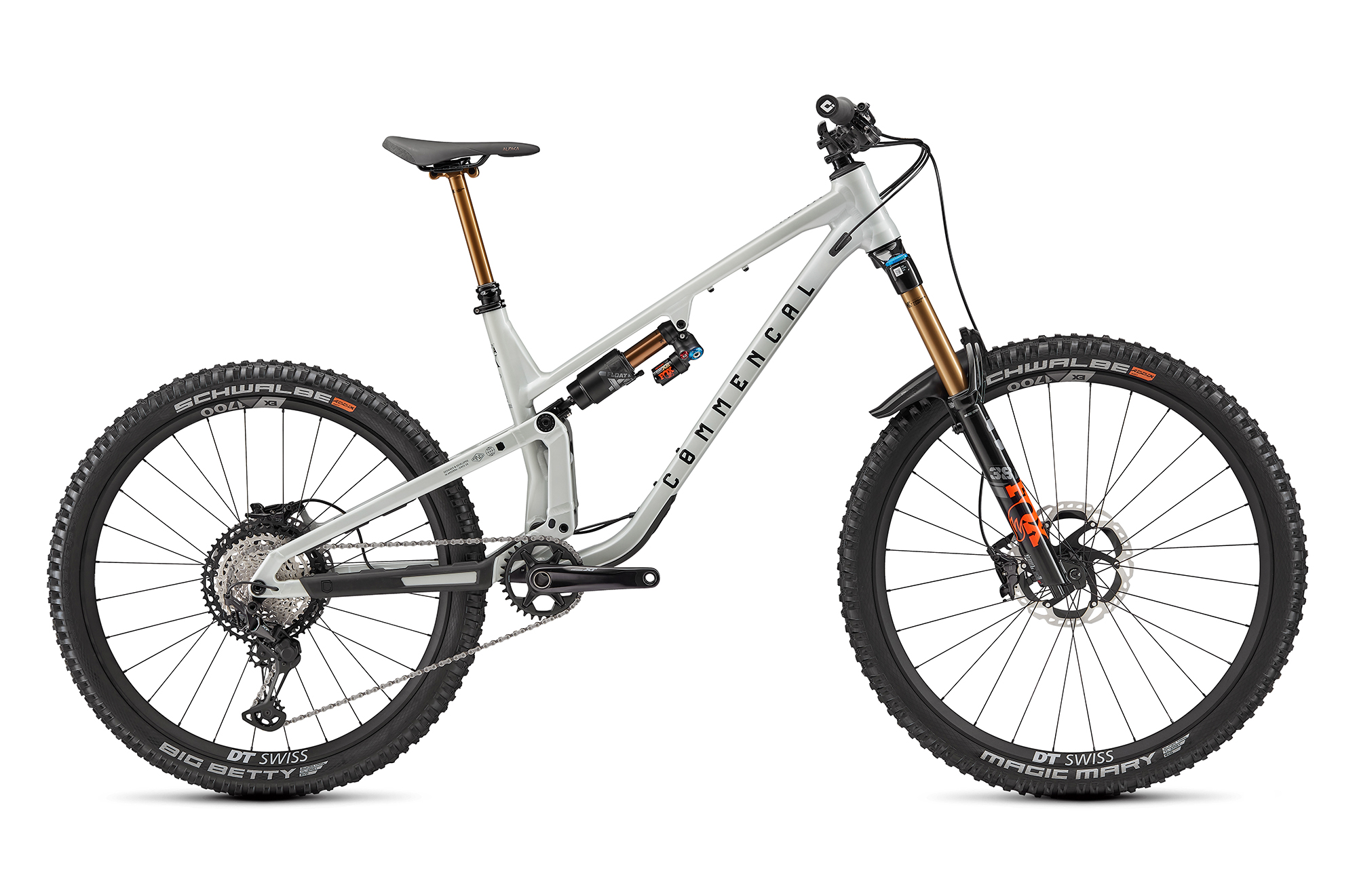 COMMENCAL META SX V5 SIGNATURE CLEAR SILVER image number null
