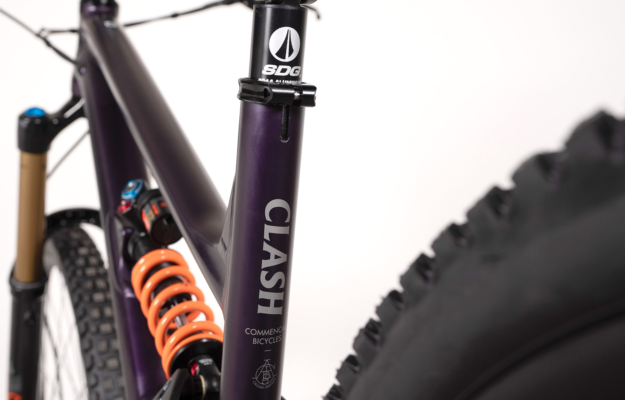 COMMENCAL CLASH PARK EDITION METALLIC PURPLE - M (22131702) image number null