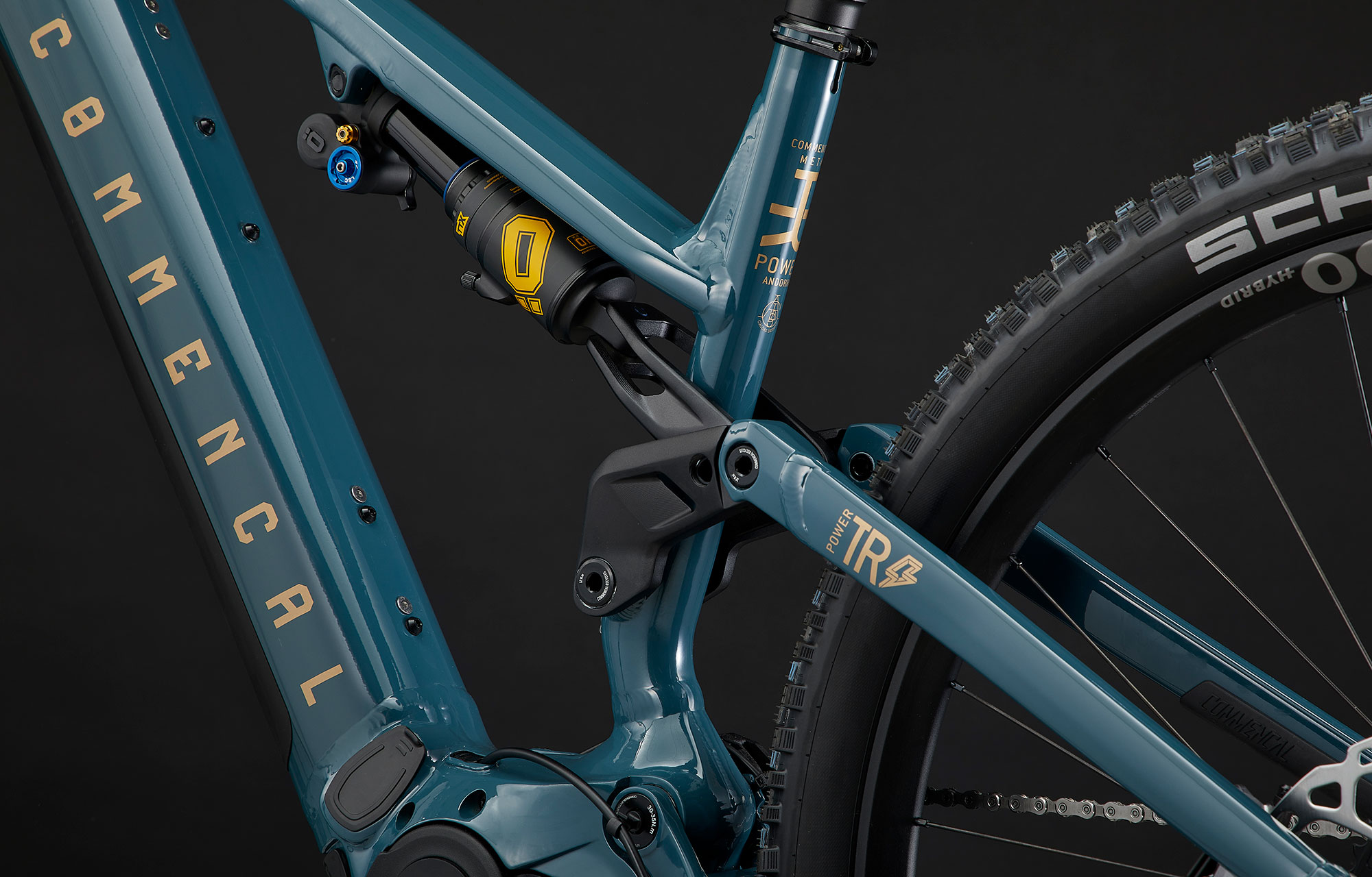 COMMENCAL META POWER TR BOSCH OHLINS EDITION AQUA BLUE image number null