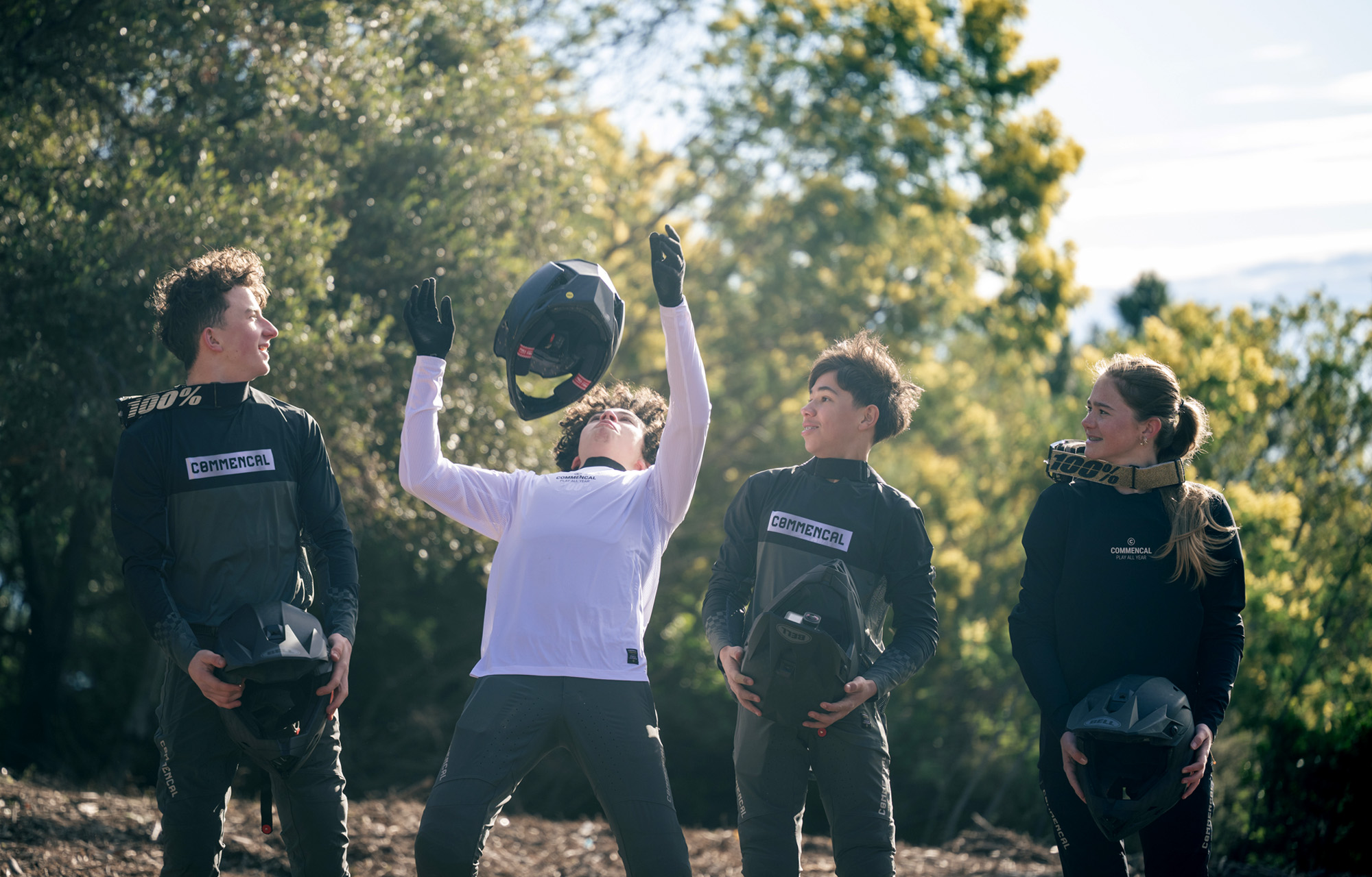 COMMENCAL LANGARM T-SHIRT CORPORATE BLACK image number 5