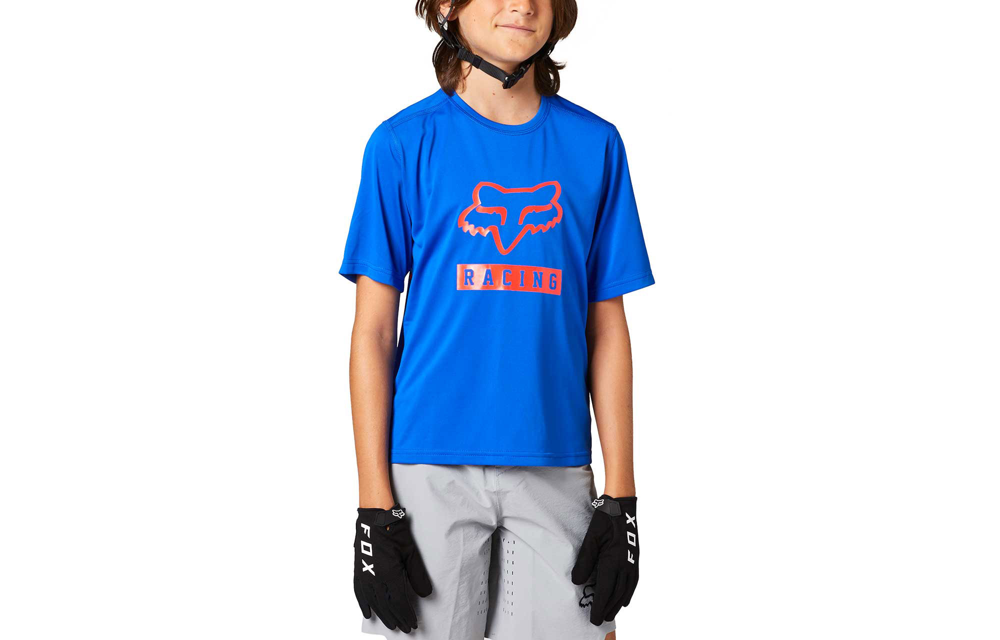 FOX KIDS RANGER SHORT SLEEVE JERSEY BLUE image number 0