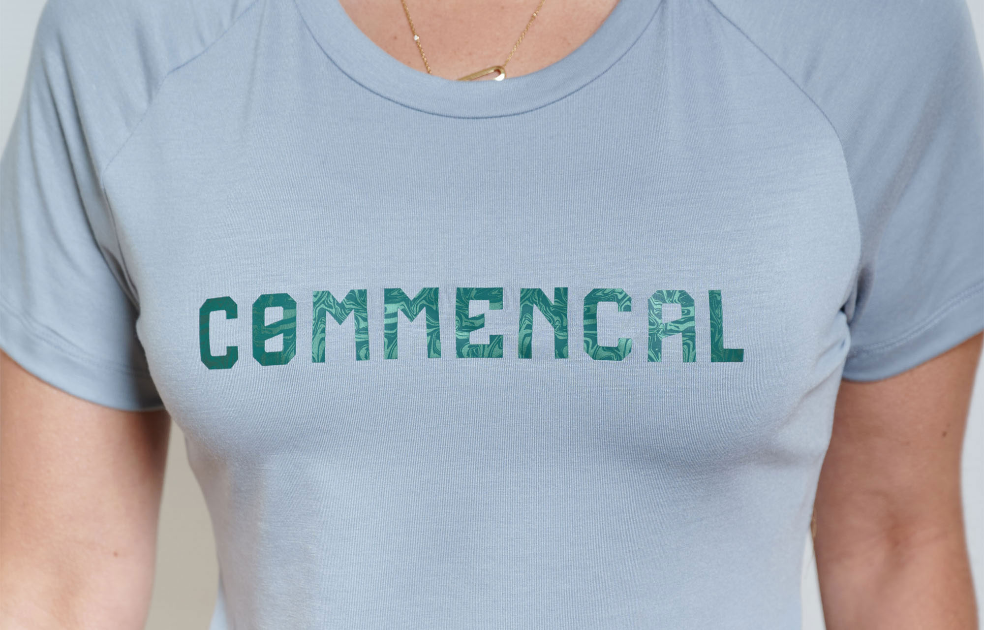 COMMENCAL WOMEN SOFTECH SHORT SLEEVE JERSEY GREY image number 1