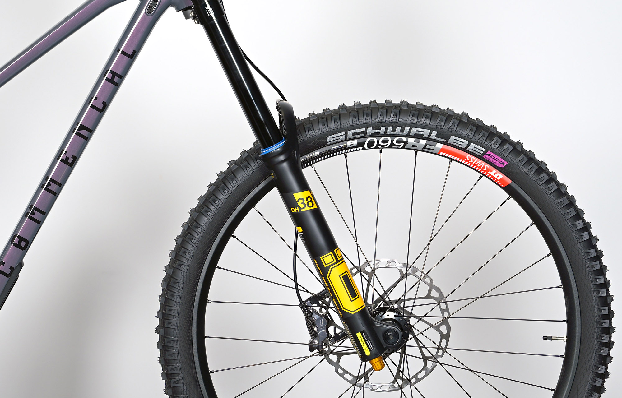 COMMENCAL SUPREME DH V5 OHLINS EDITION PURPLE GREY - M (?) image number null