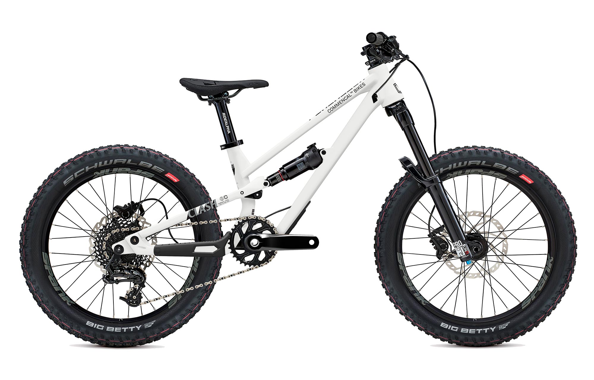 COMMENCAL CLASH 20 V2  PURE WHITE image number null