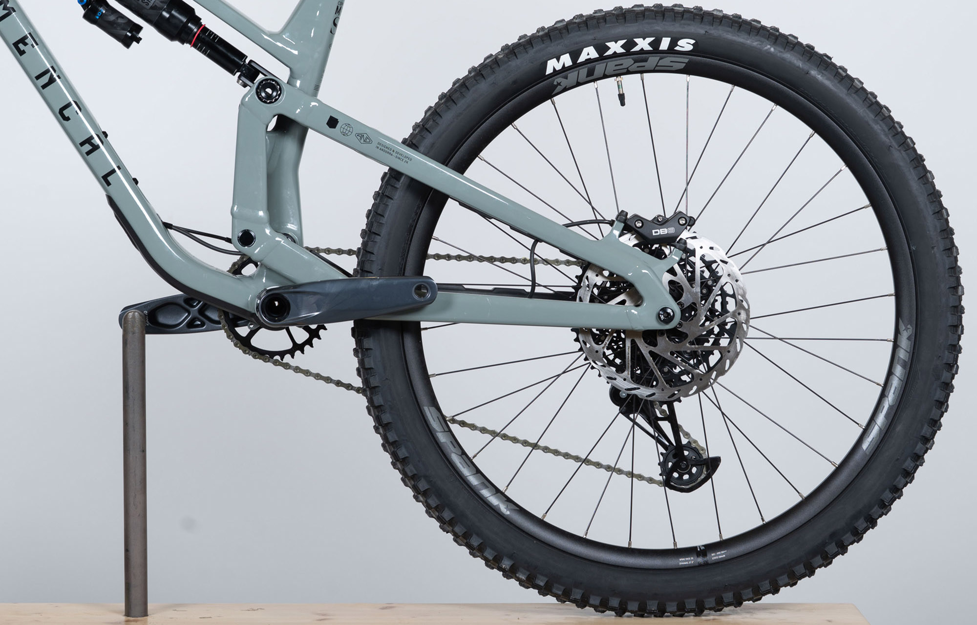 COMMENCAL META SX V5 RIDE PYRITE GREY - M (23131402) image large number 5