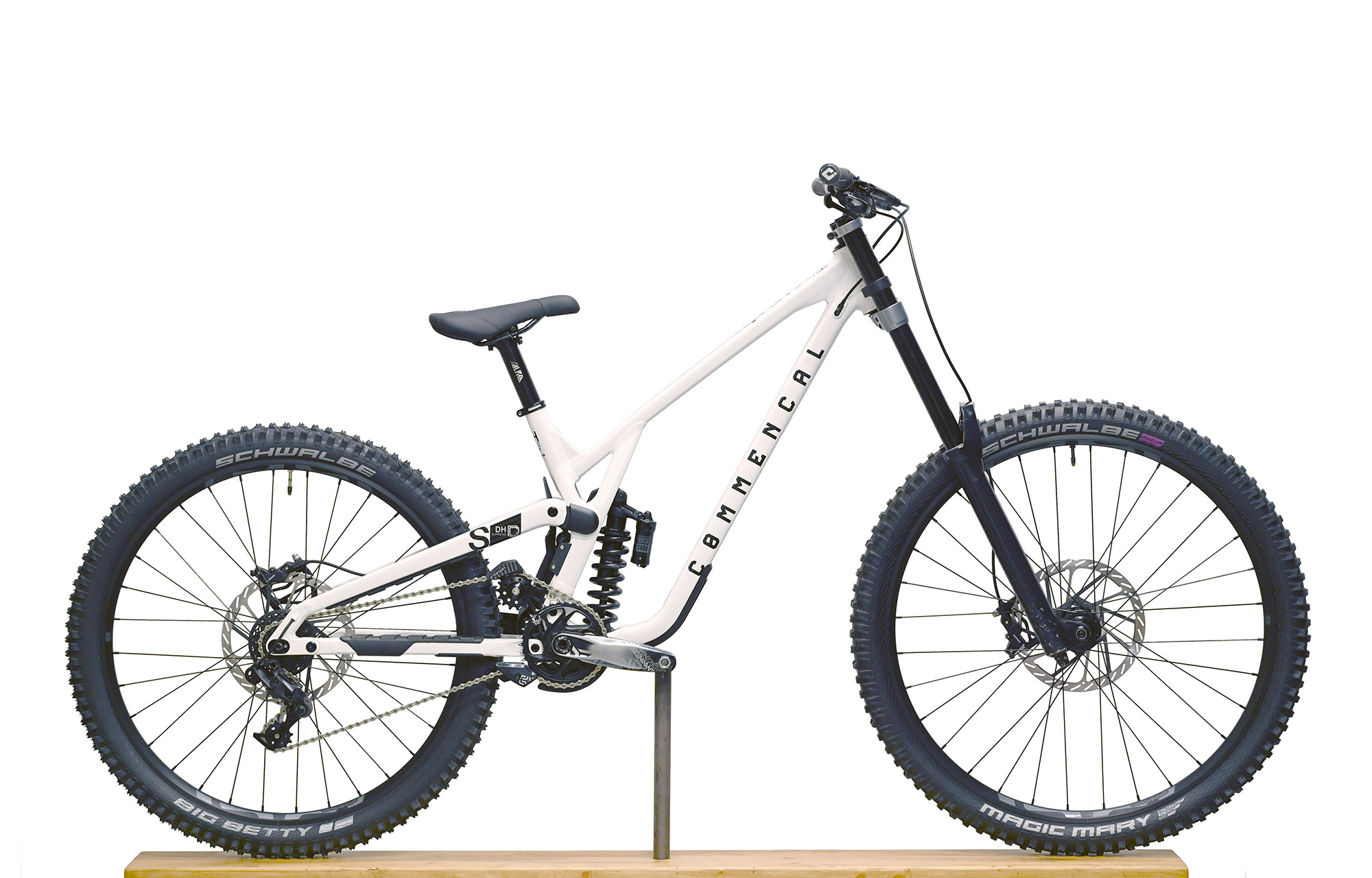 COMMENCAL SUPREME DH V5 PURE WHITE ALC - M (22102063) image number null