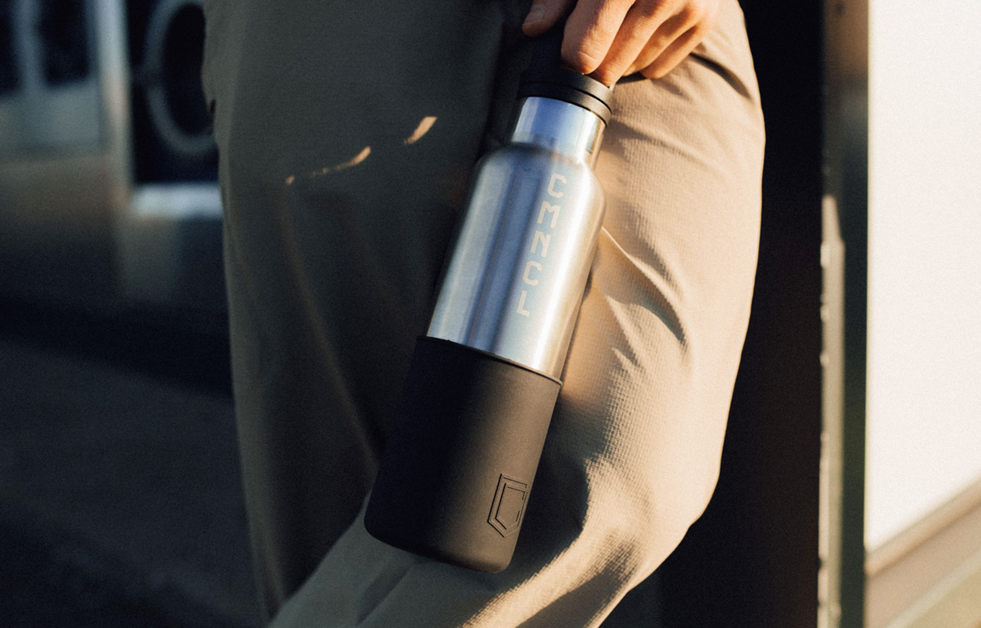 COMMENCAL THERMOS BOTTLE SILVER image number 3