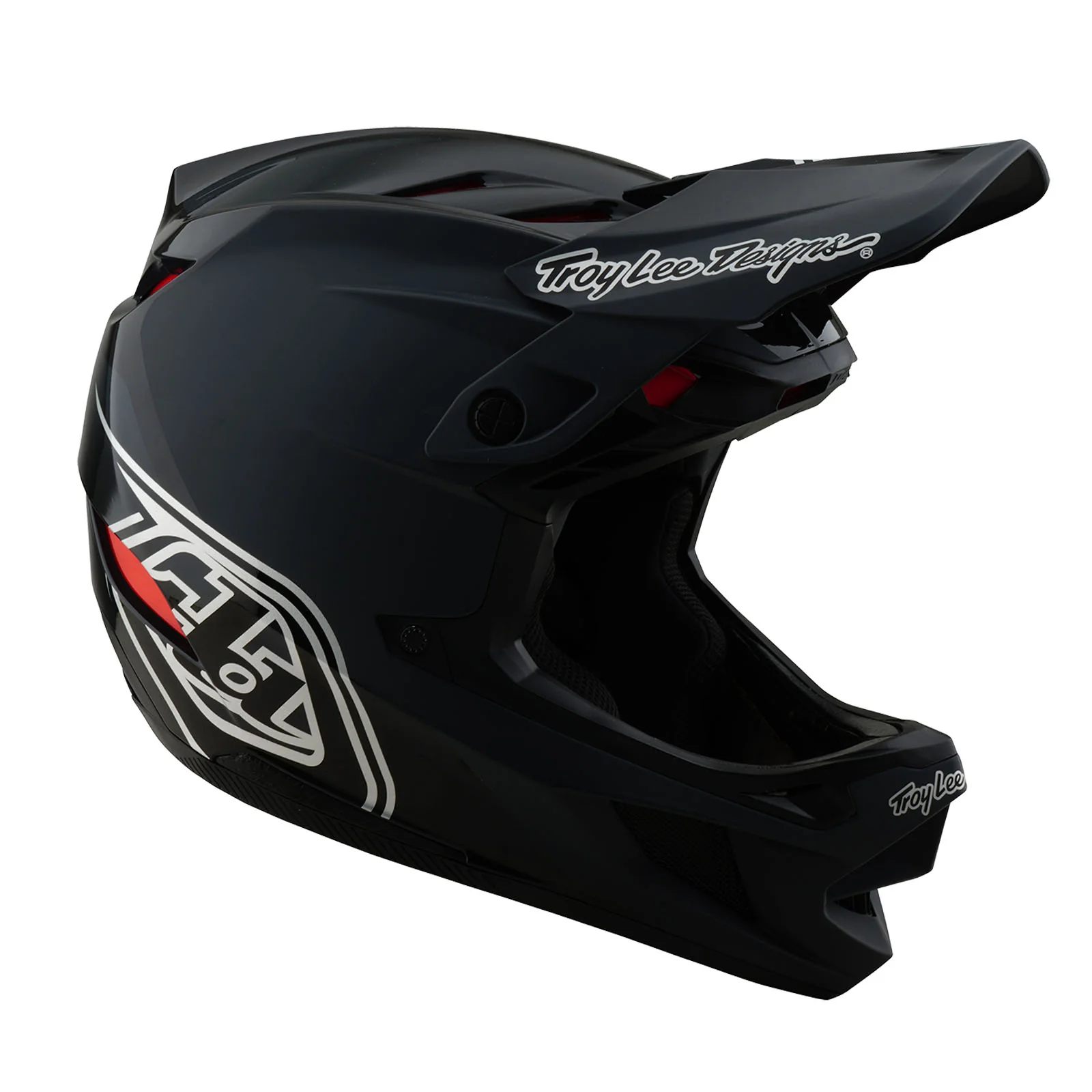 CASCO TROY LEE DESIGNS D4 POLYACRYLITE - SHADOW BLACK image number 4