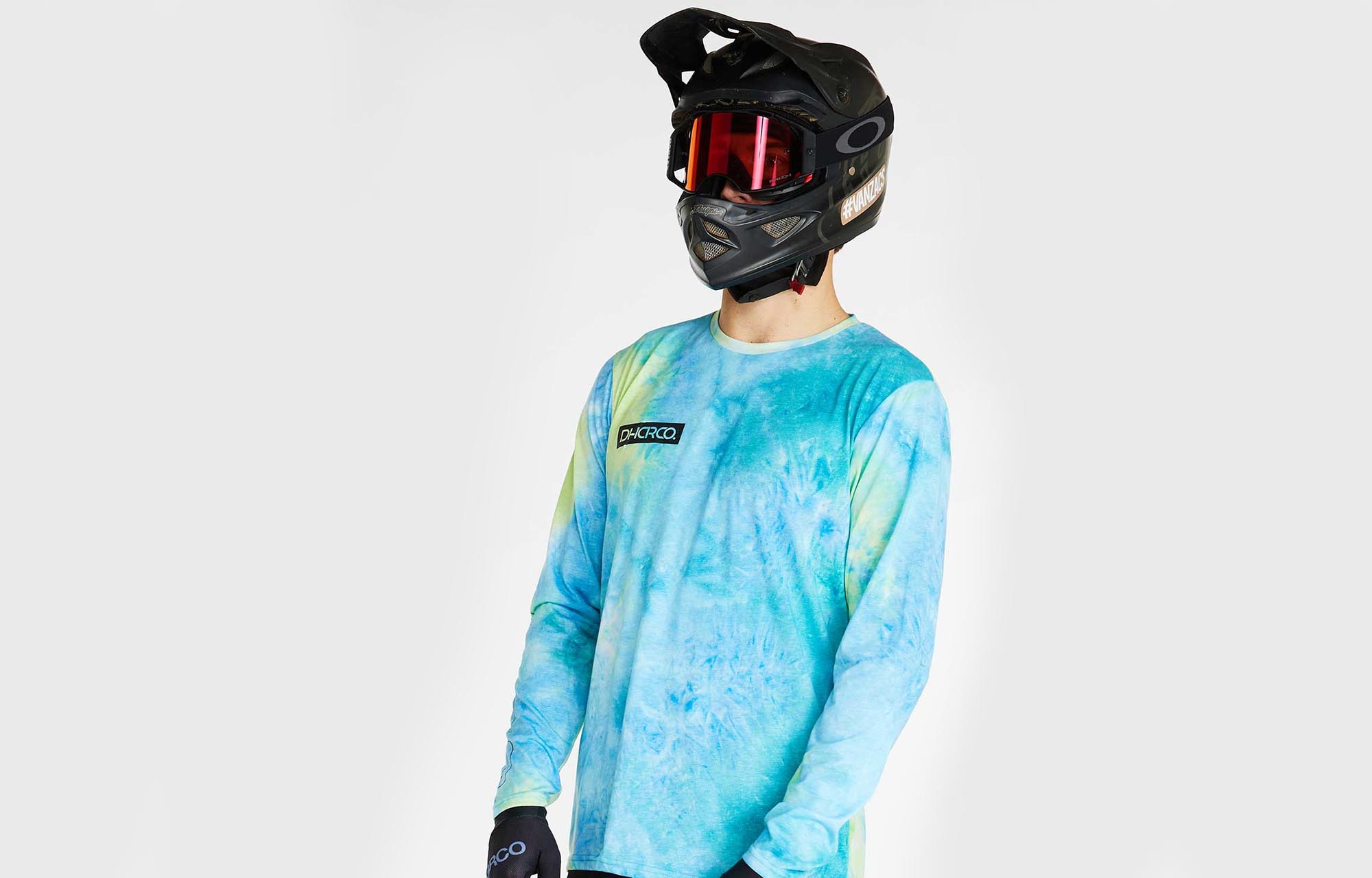 TECH-TEE A MANICHE LUNGHE DHARCO TIE & DYE image number 1