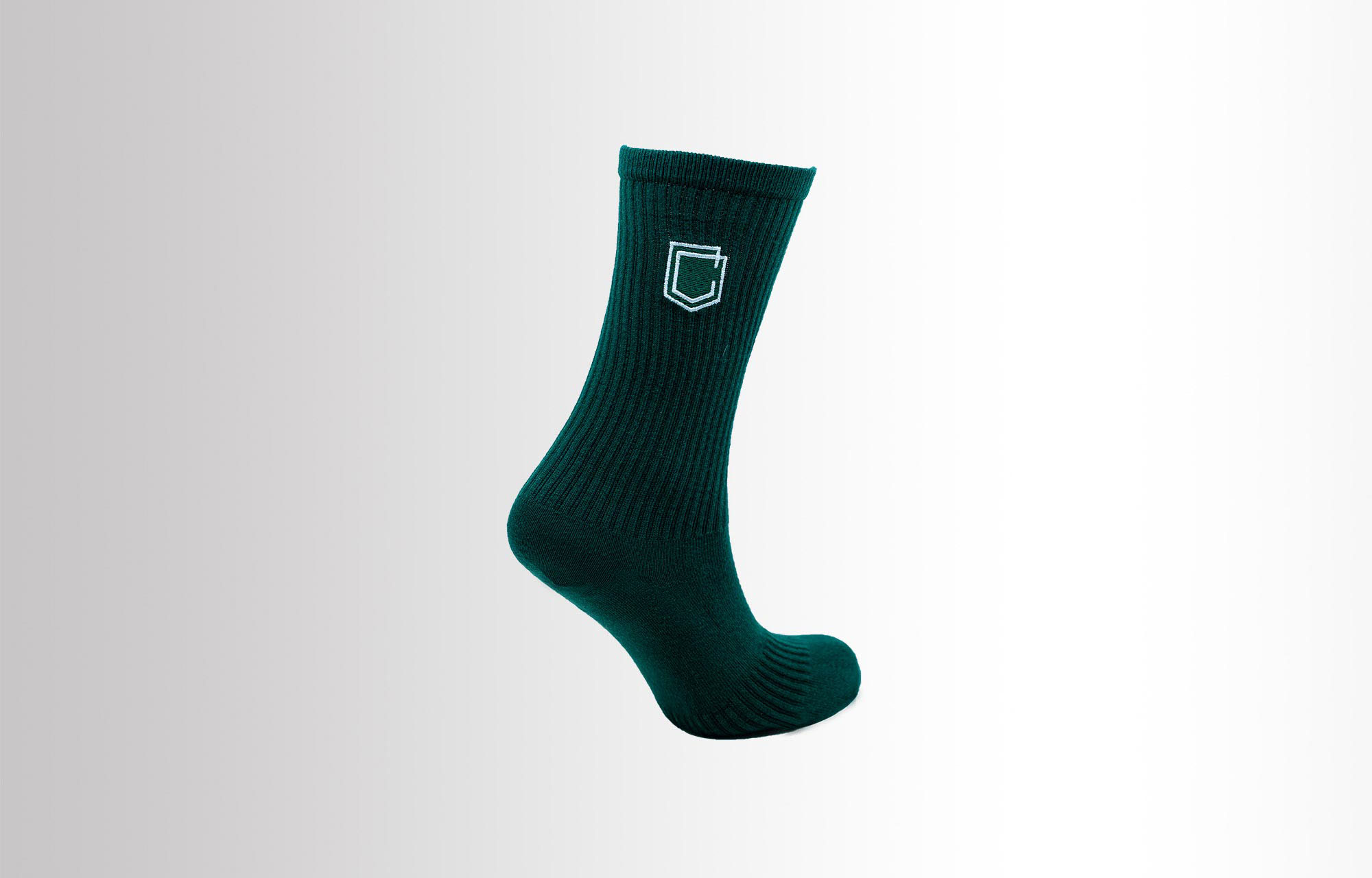 COMMENCAL CUSHION SHIELD SOCKS FOREST GREEN image number 0