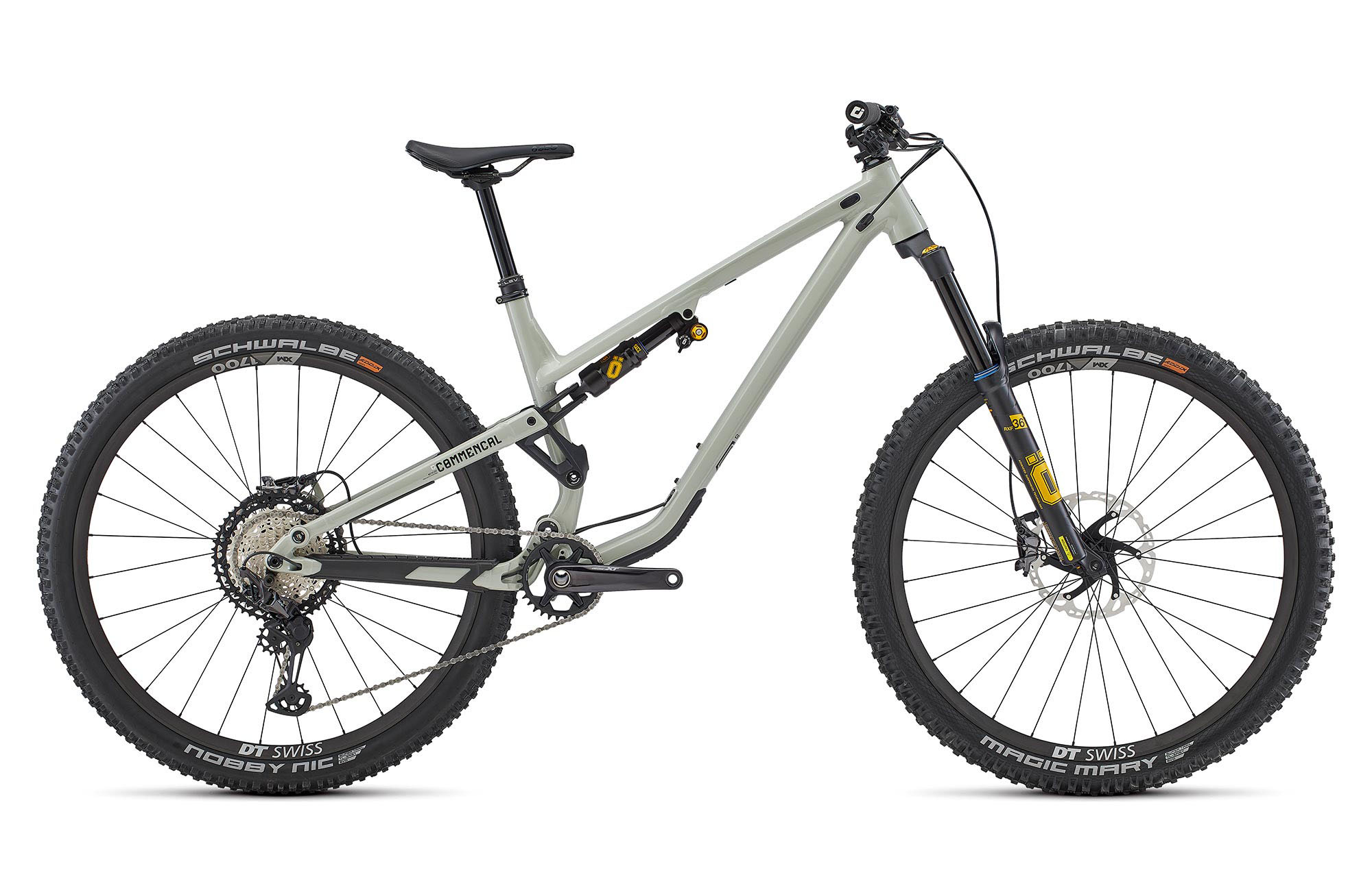 COMMENCAL META TR OHLINS EDITION ASH GREY image number null