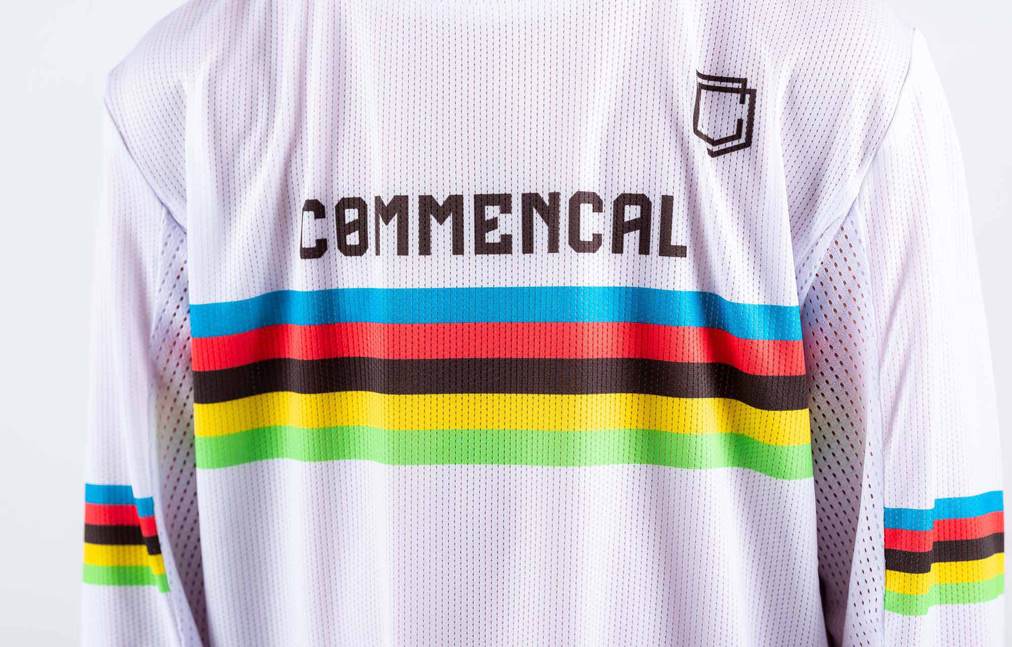 COMMENCAL KIDS LIGHTECH RACE LONG SLEEVE JERSEY WORLD CHAMPS image number 1