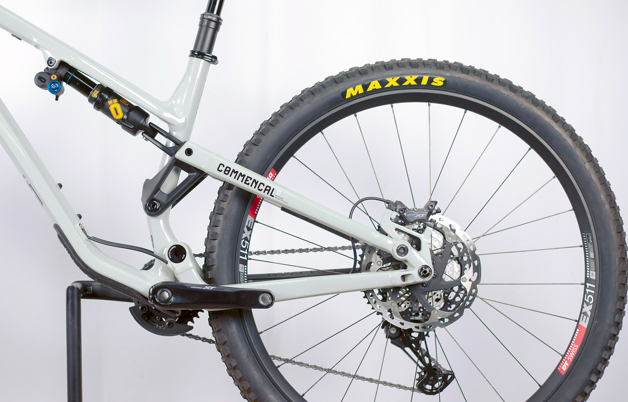 COMMENCAL META TR V4 OHLINS EDITION ASH GREY - M (22120602) image cover number large 4