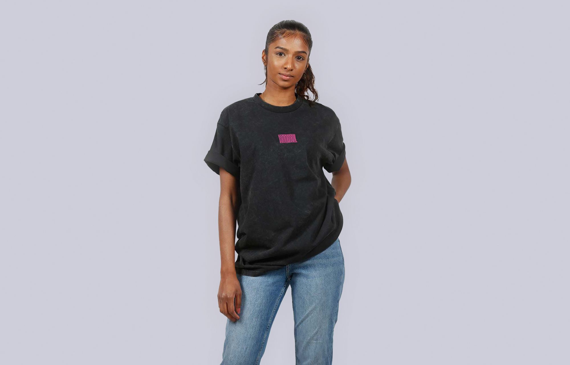 T-SHIRT COMMENCAL WASHED BLACK image number 1