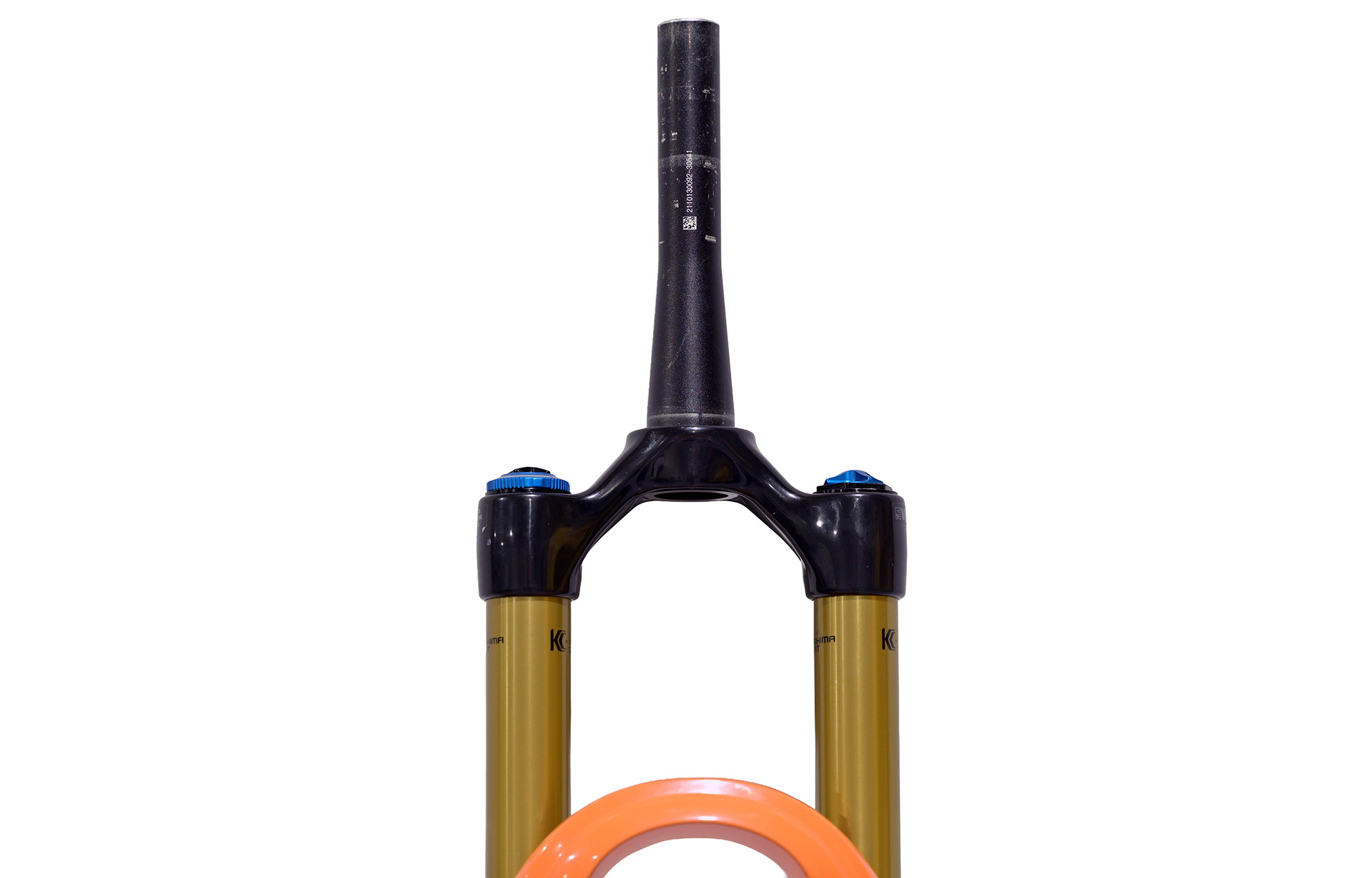 FOX 38 FLOAT FACTORY KASHIMA GRIP 2 170MM 29" ORANGE - (22500011) image cover number large 1