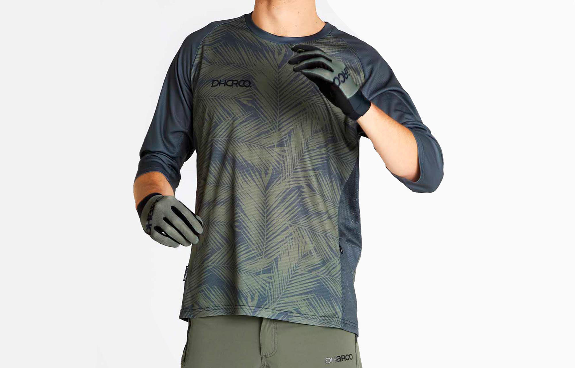 MAILLOT MANGA 3/4 DHARCO CARBON BLADES image number 2