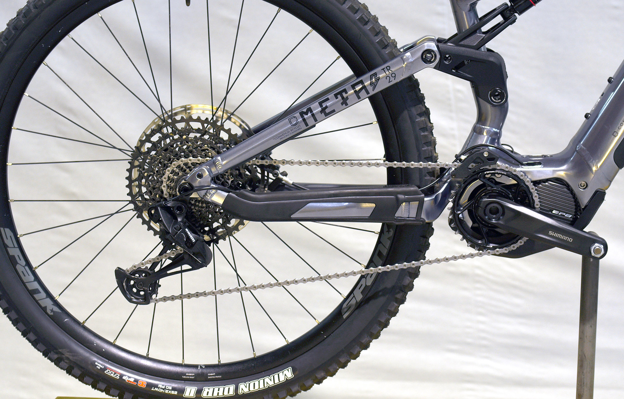 COMMENCAL META POWER TR SHIMANO RIDE GUN METAL - L (21181303) 936 km image number null