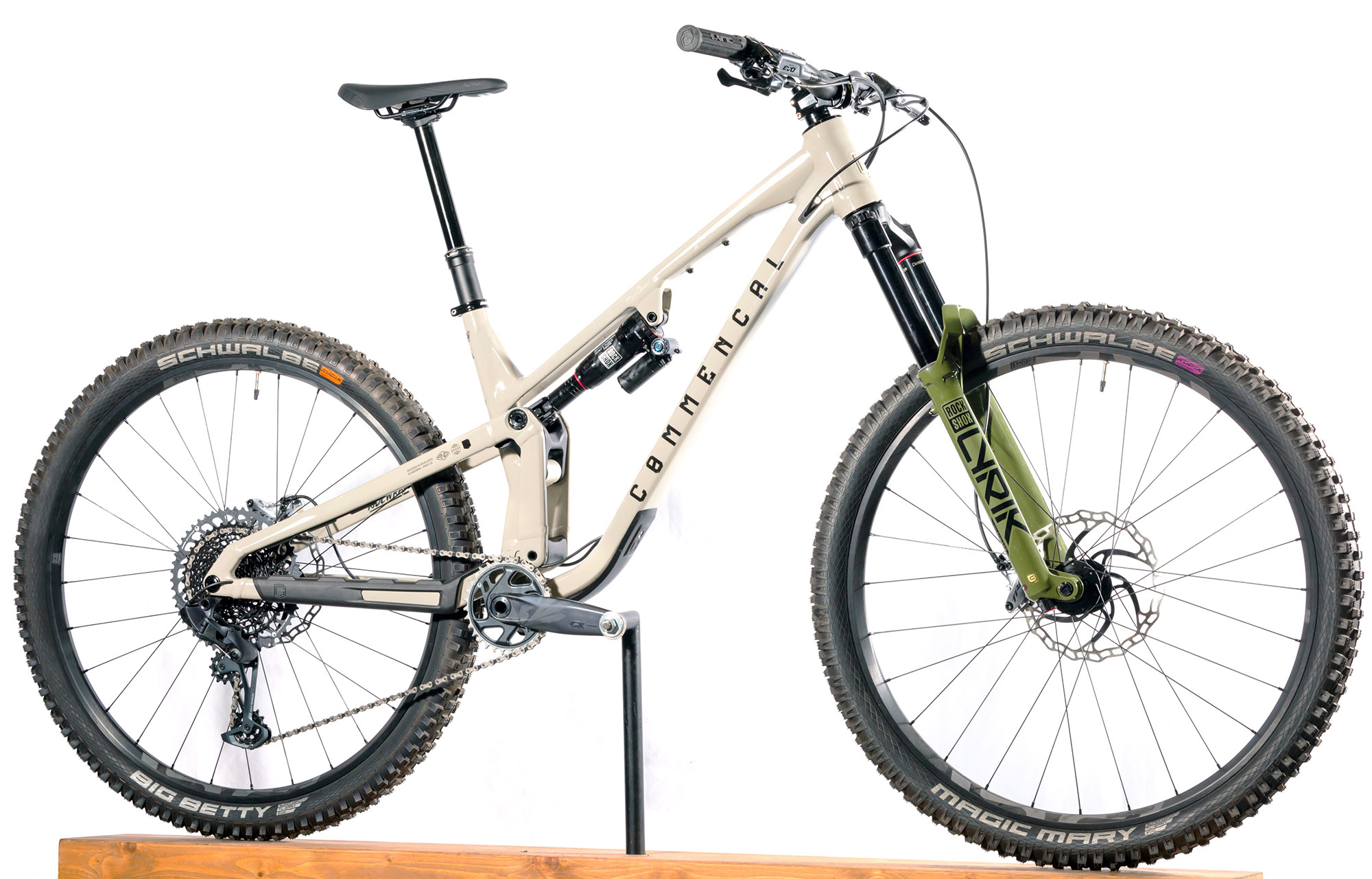 COMMENCAL META V5 RACE ALC CHALK - M (23METAV5ALCCA1M) image number null