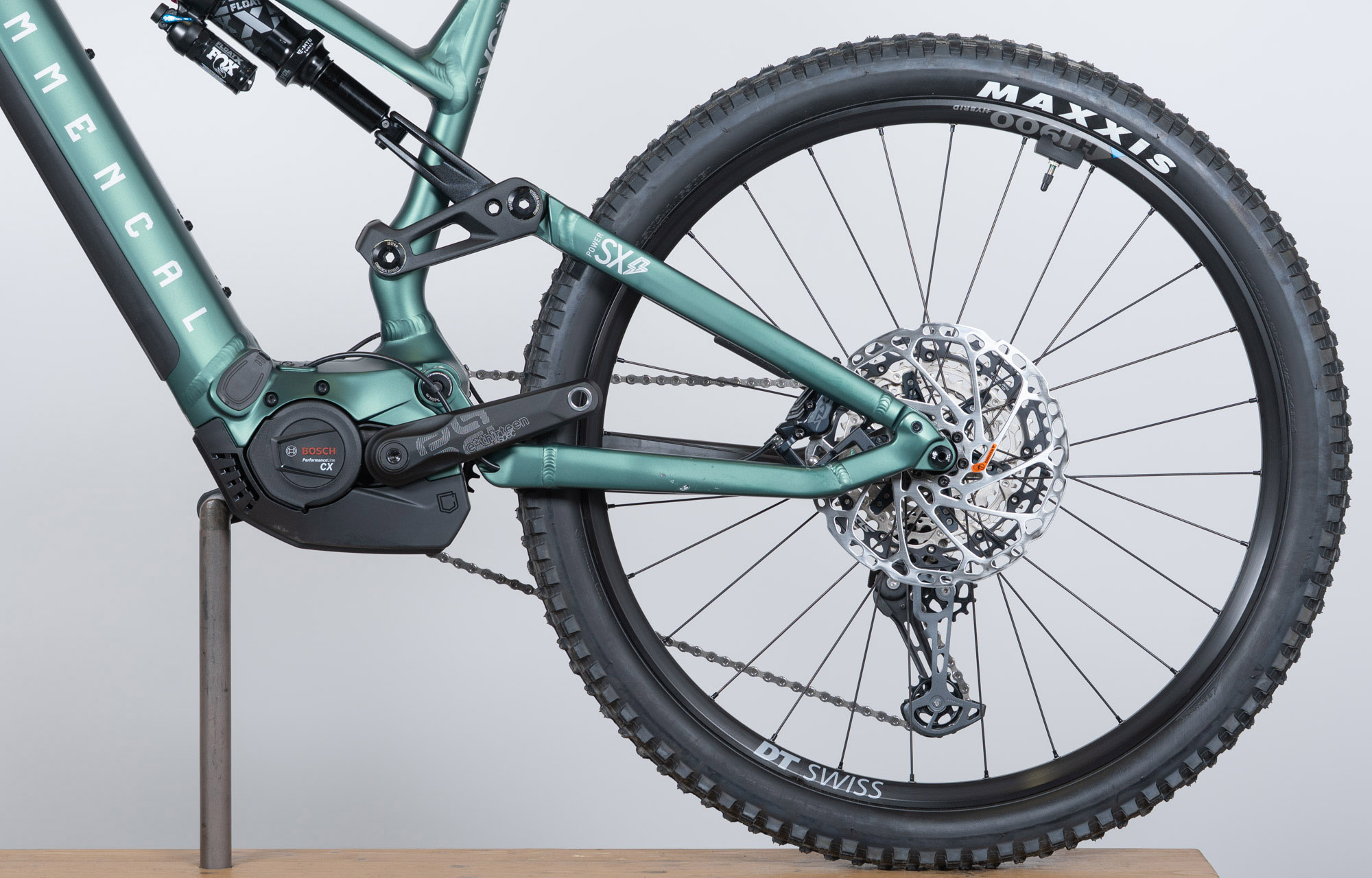 COMMENCAL META POWER SX BOSCH ESSENTIAL METALLIC GREEN - L (23181803) 1 km image large number 5