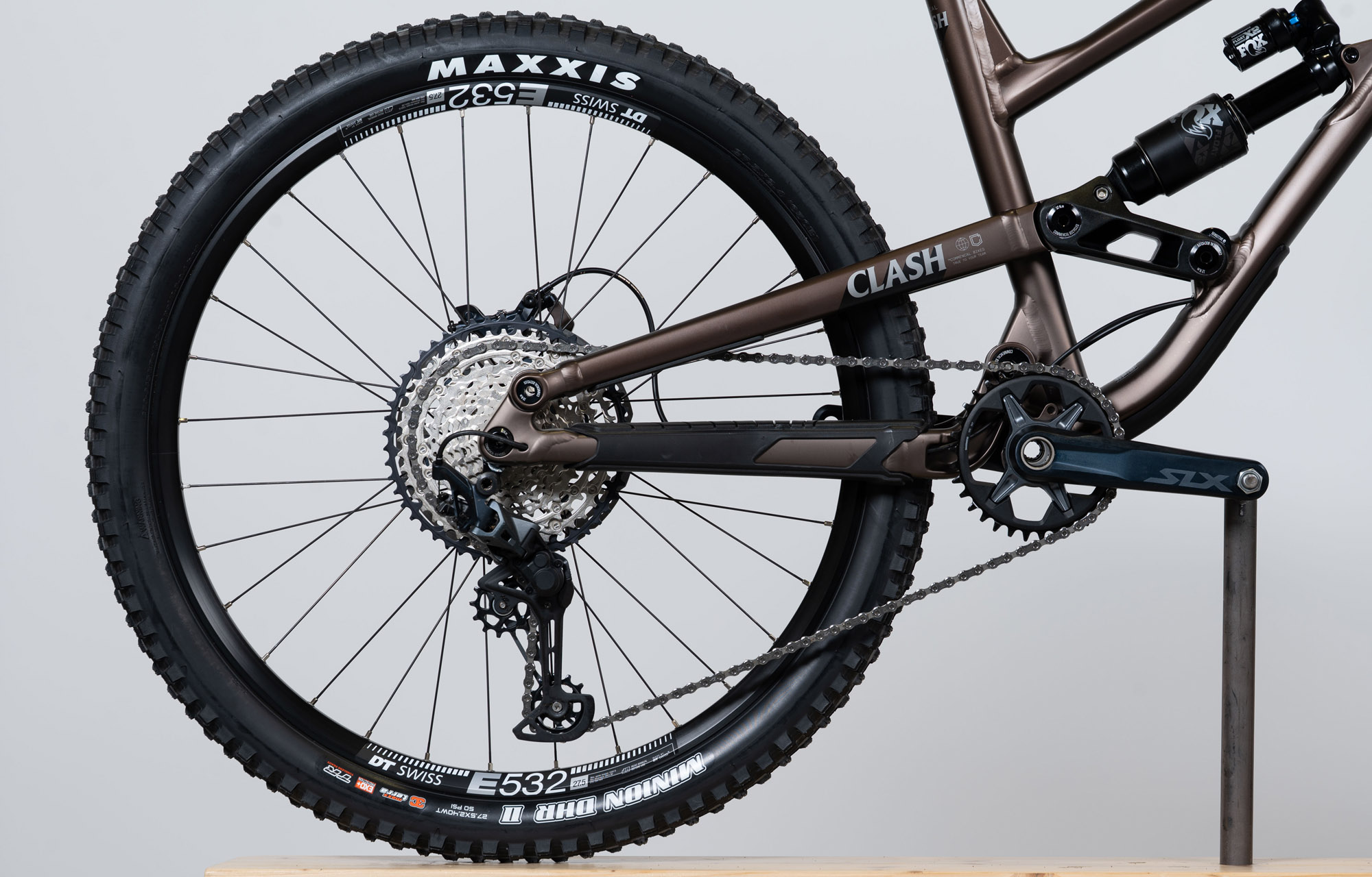 COMMENCAL CLASH ESSENTIAL FROZEN BROWN - L (22134503) image large number 0