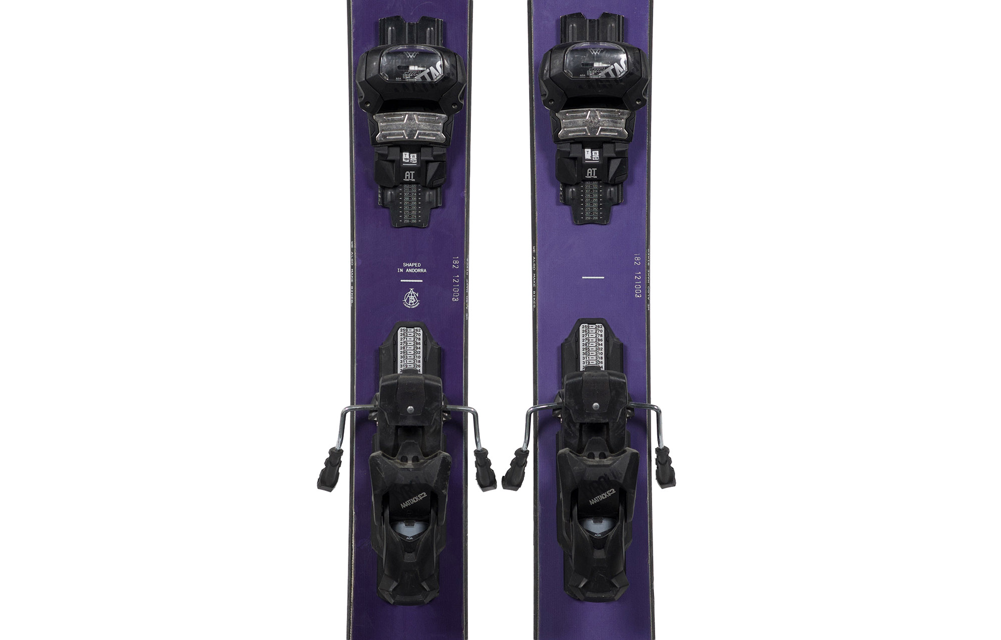 SKIS COMMENCAL CLASH 182 / FIX TYROLIA ATTACK 13 (22410703) image number null