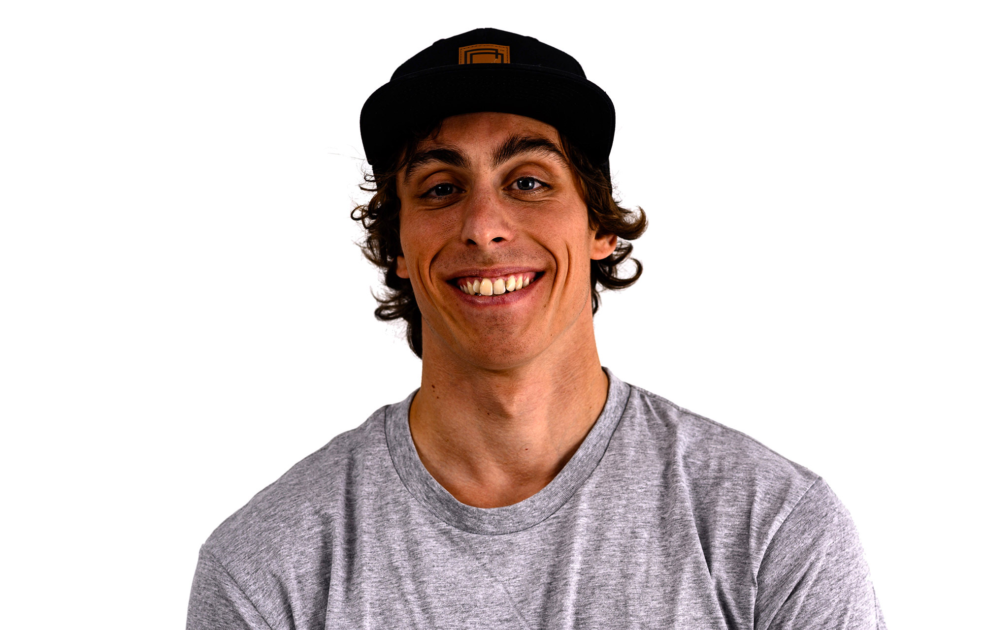 COMMENCAL SHIELD FLAT PEAK CAP BLACK LEATHER image number 1