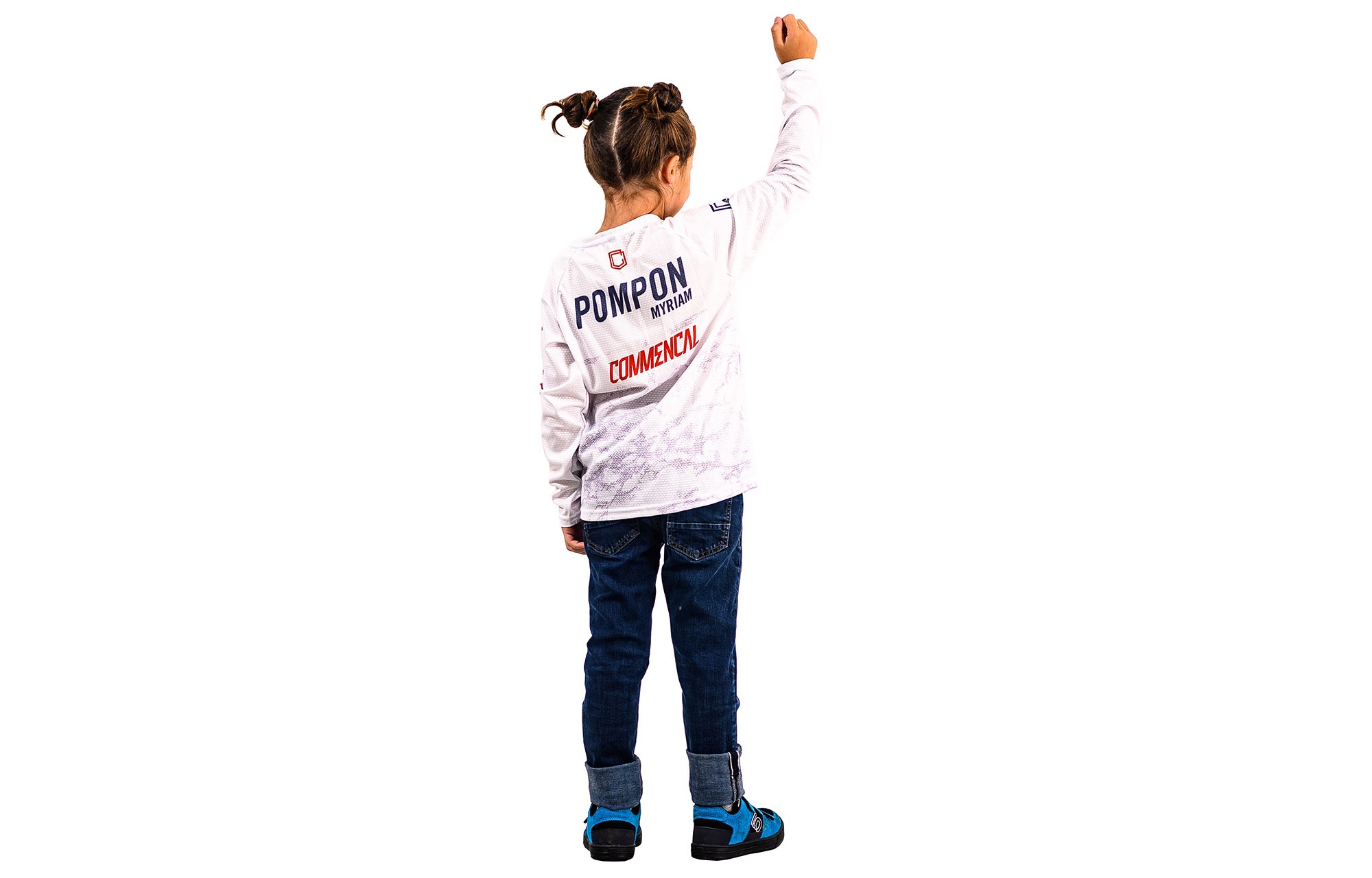 KIDS LONG SLEEVE JERSEY POMPON REPLICA image number 0