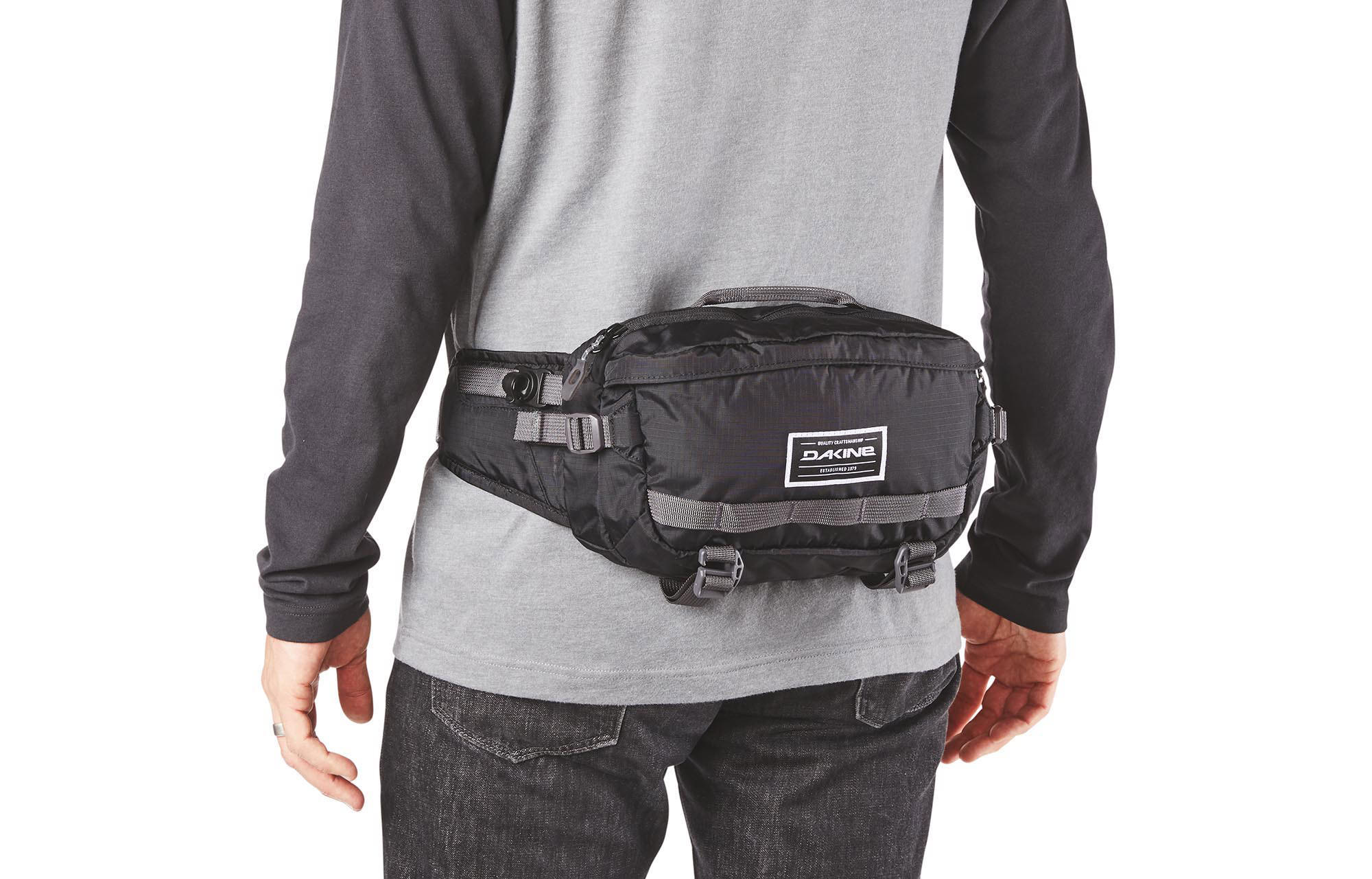BOLSA DE CINTURA DAKINE HOT LAPS 5L BLACK image number 3